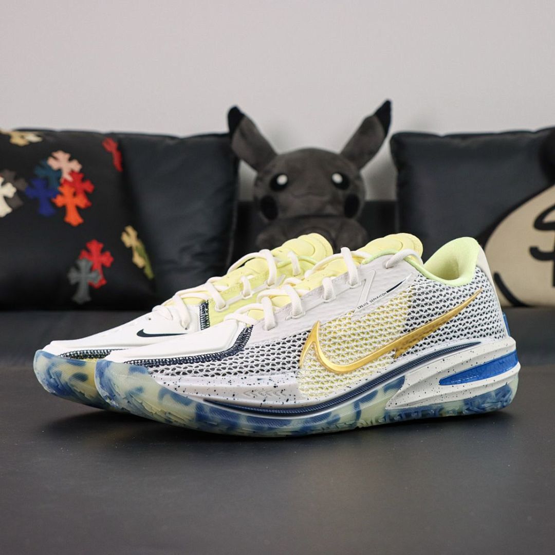 Nike Zoom GT Cut 2 White Black Lime Ice Racer Blue DJ6015-101