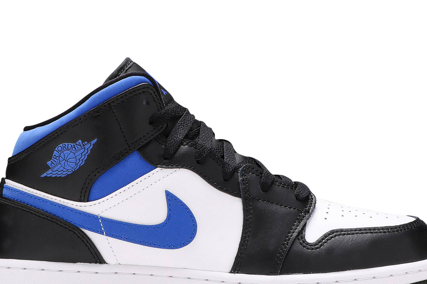 ( Grade School ) Air Jordan 1 Mid 'Racer Blue' 2021 554725-140