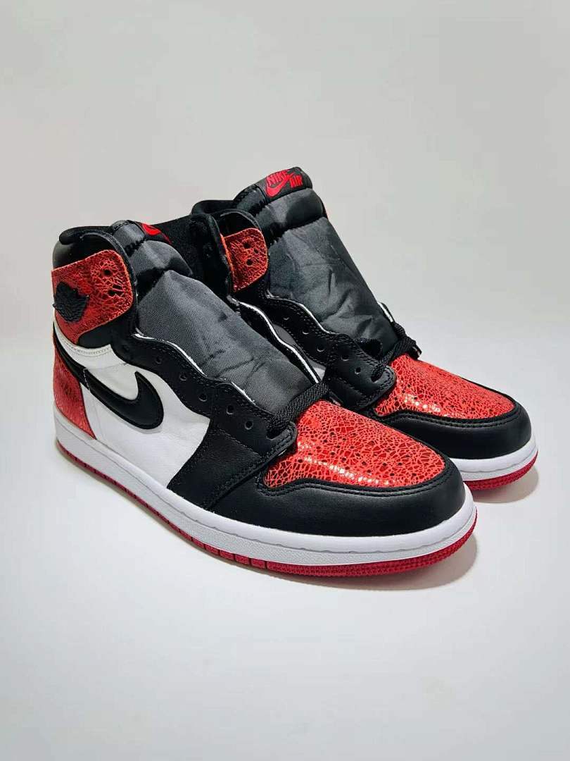Nike Air Jordan 1 Retro High OG 'Origin Story' (Spider-Man) 555088-602 Men's Basketball Shoes Red Black White Sneakers