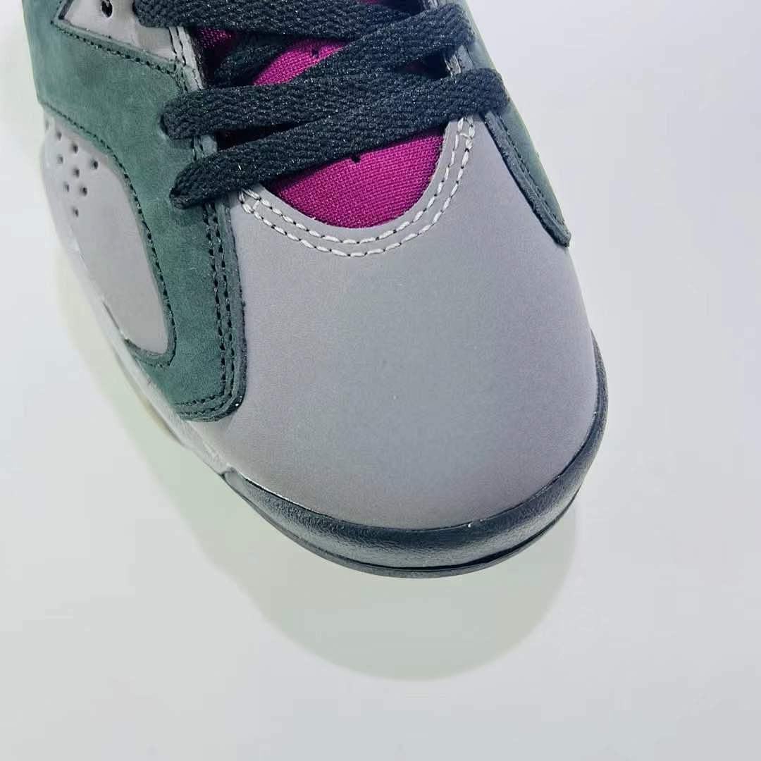 Air Jordan 6 Retro 'Bordeaux' CT8529-063 Nike Black Grey Pink Yellow Sneakers Shoes Trainers