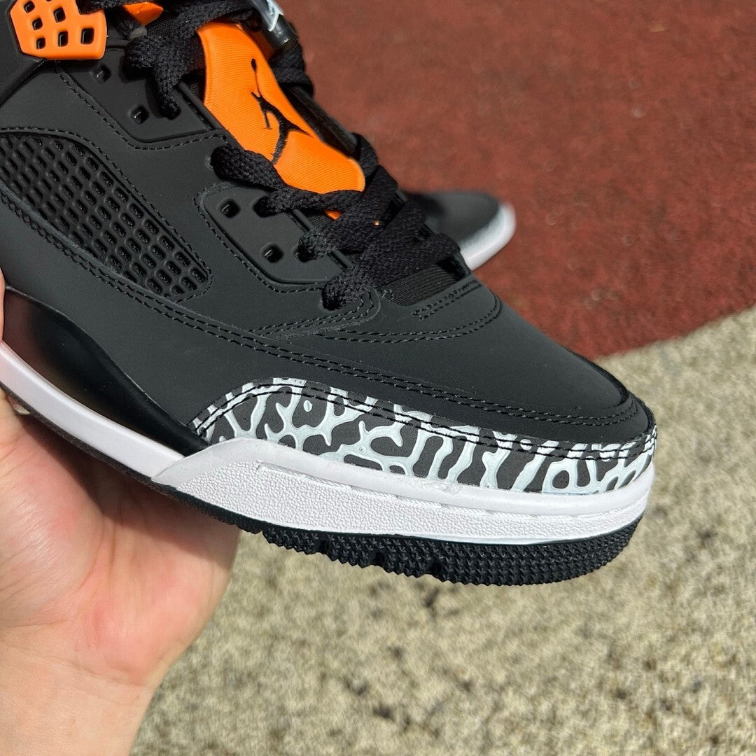 Jordan Spizike Low Black Team Orange Anthracite White FV0748-008