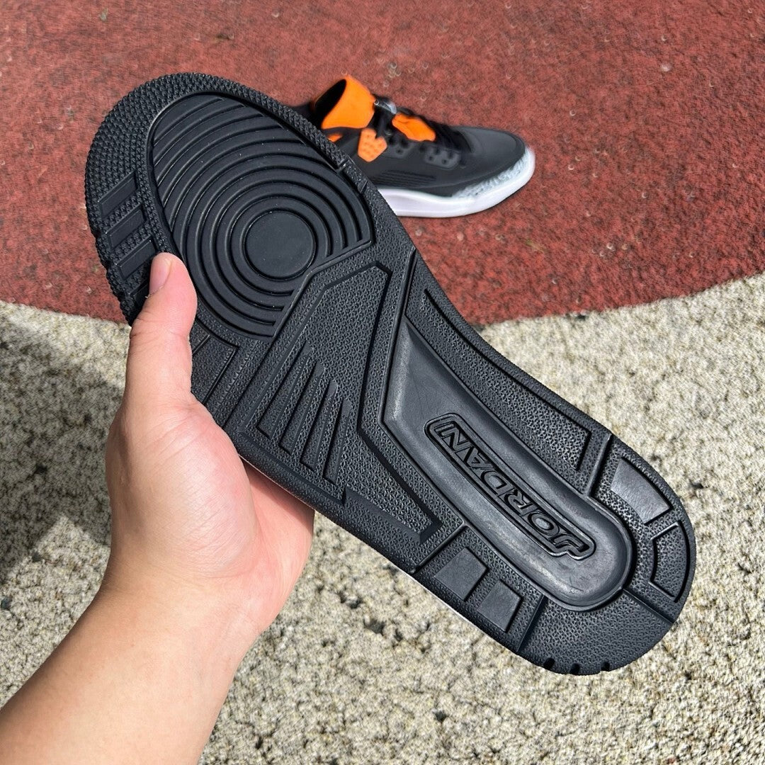 Jordan Spizike Low Black Team Orange Anthracite White FV0748-008