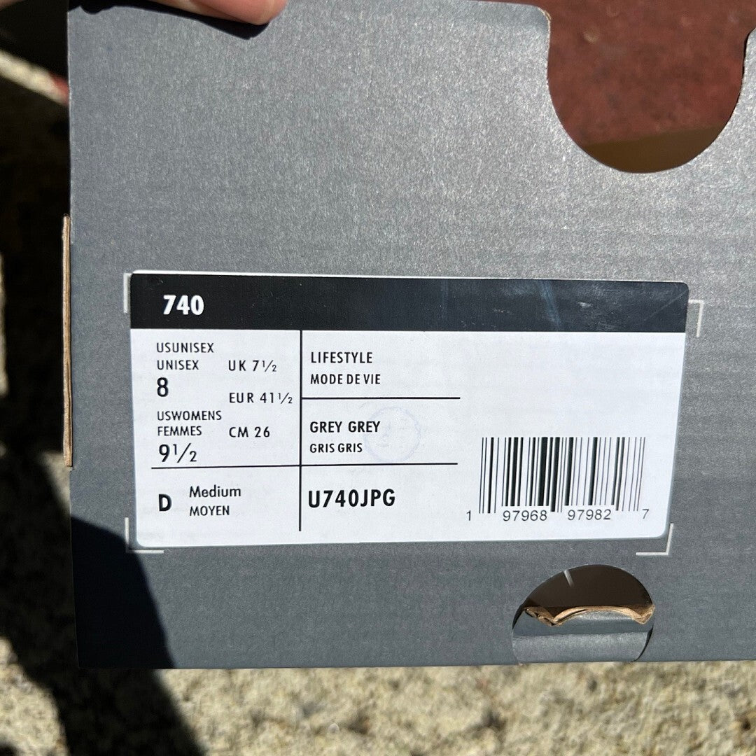 New Balance 740 Grey Silver ABZORB