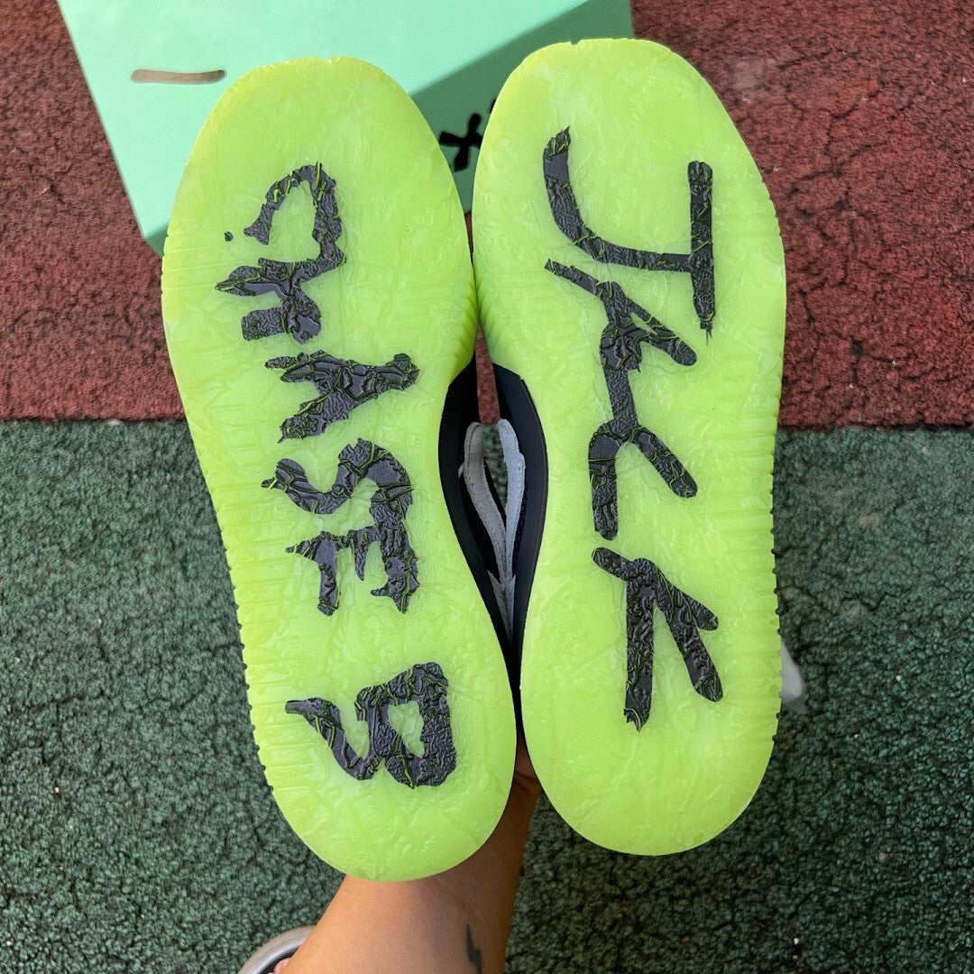 Nike SB Trainerendor L Black Cool Grey Green Glow 616575-004