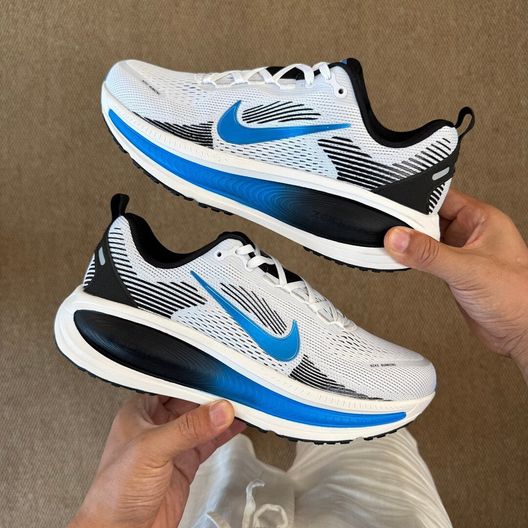 Nike Structure 25 Running Shoes DR2687-101 White Black Blue Lagoon