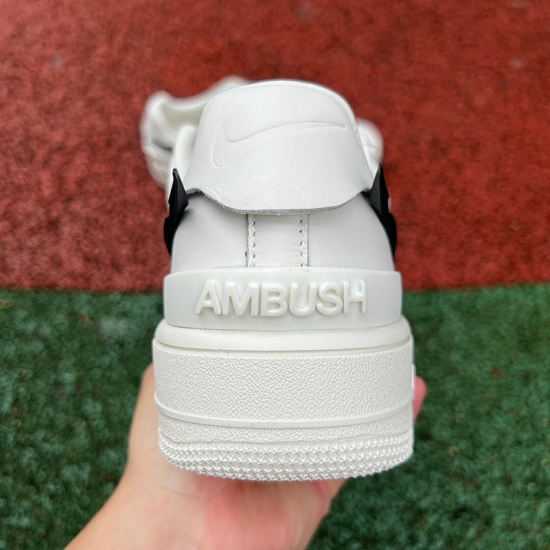 Nike Air Force 1 PLT.AF.ORM Phantom Black Sail Light Bone DQ7578-001