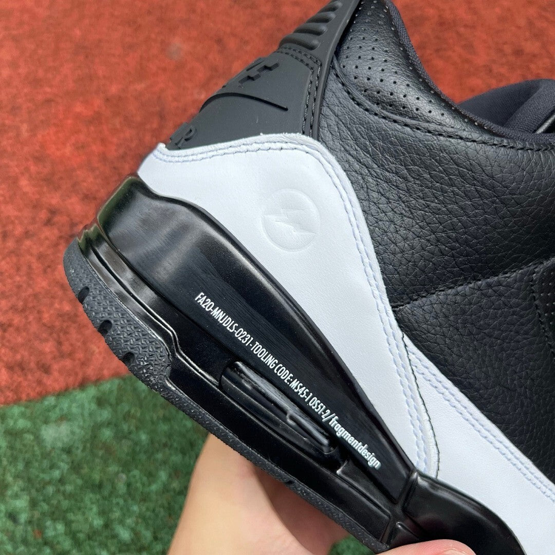 Air Jordan 3 Retro SP Fragment Design Black White DA3595-100