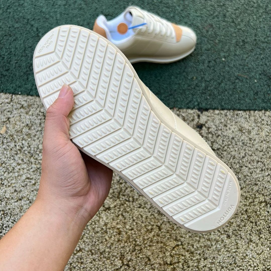 Louis Vuitton LV Runner Sneaker Beige Leather