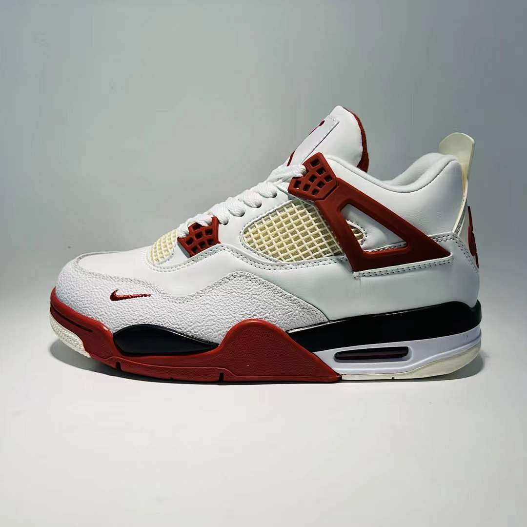 Nike Air Jordan 4 Retro SE Craft 'Bordeaux' White Red Black Men's Sneakers Shoes Trainers FB9927-161