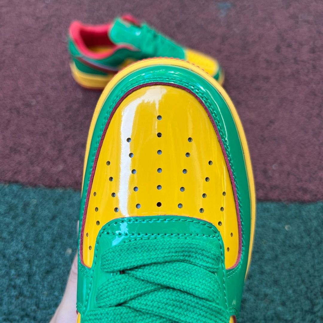 Nike Air Force 1 Low Rasta Bob Marley 'Catch A Fire'