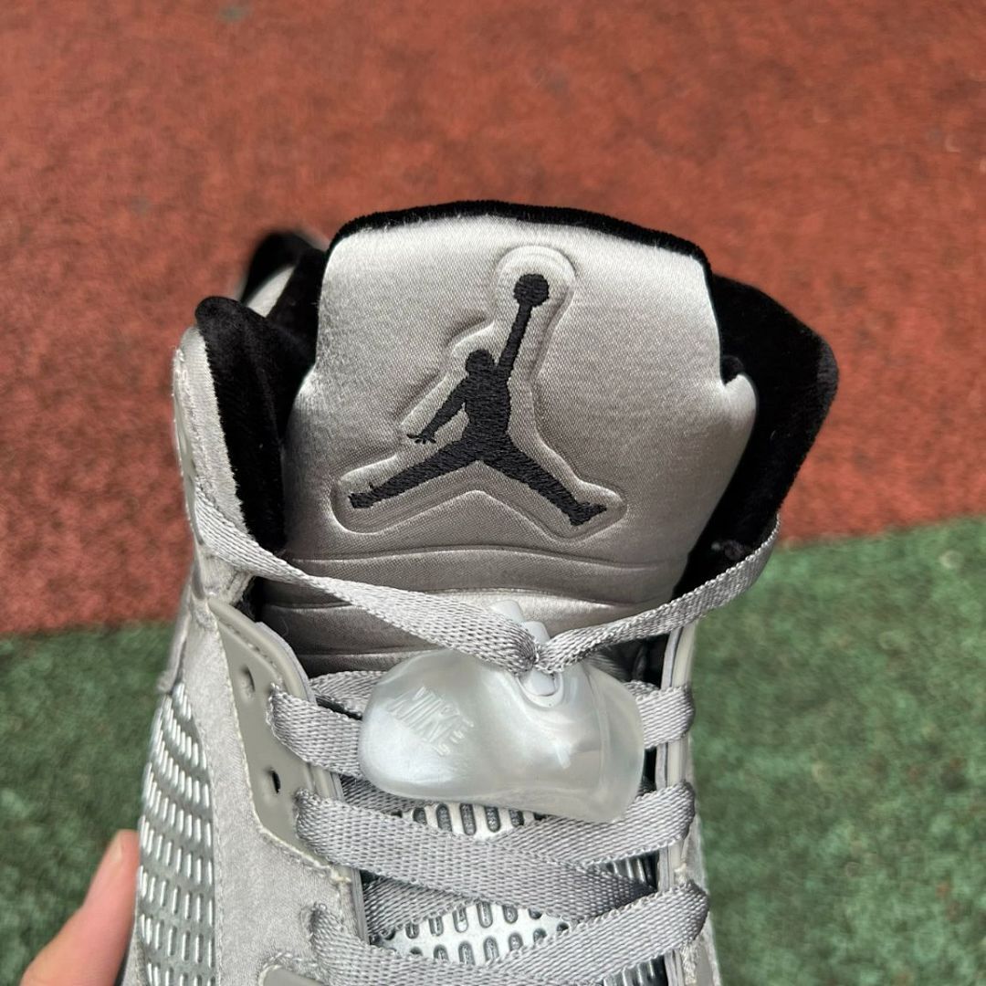 Air Jordan 5 Retro Carmelo Anthony PE "Family Flies Alone" Metallic Silver "10"