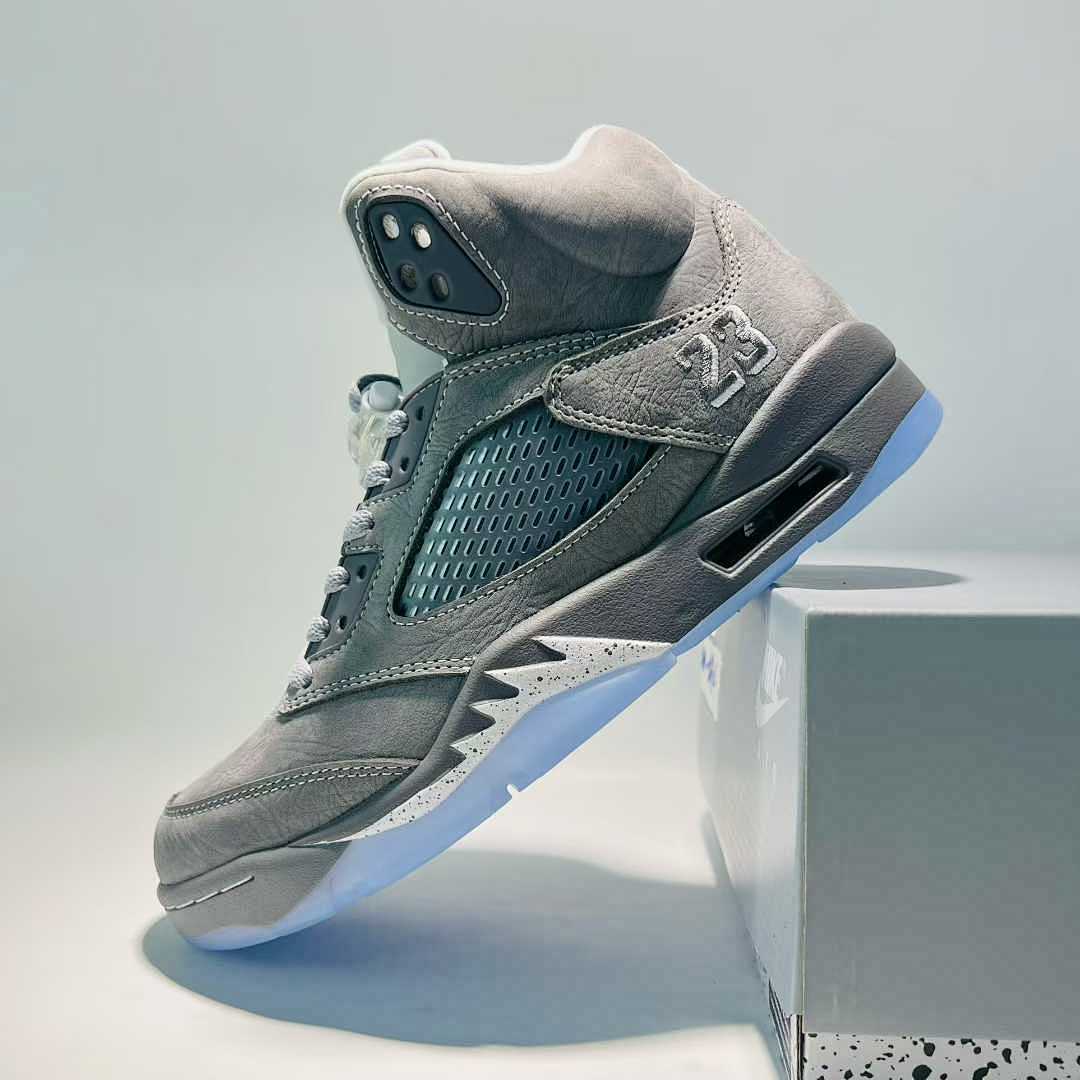 Nike Air Jordan 5 Retro Stealth 2.0 White/Stealth-Black-Hyper Royal Men's Basketball Shoes Sneakers DD0587-140