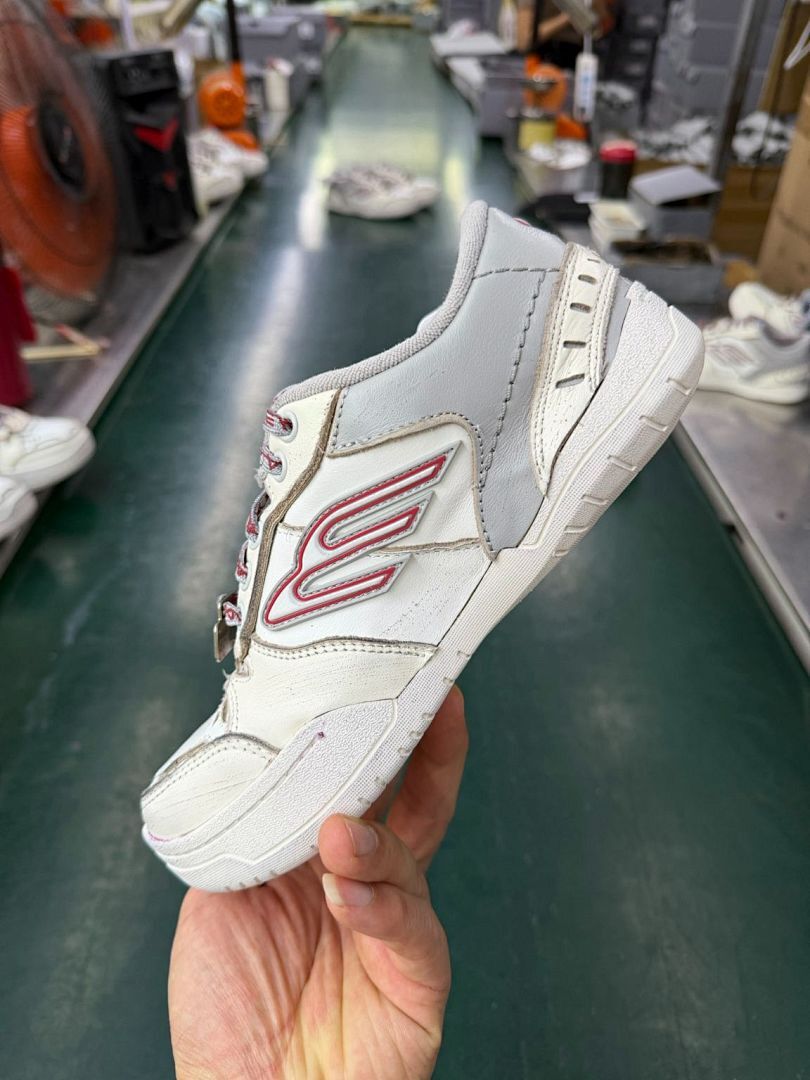 Balenciaga B-Runner Sneakers White Grey Red