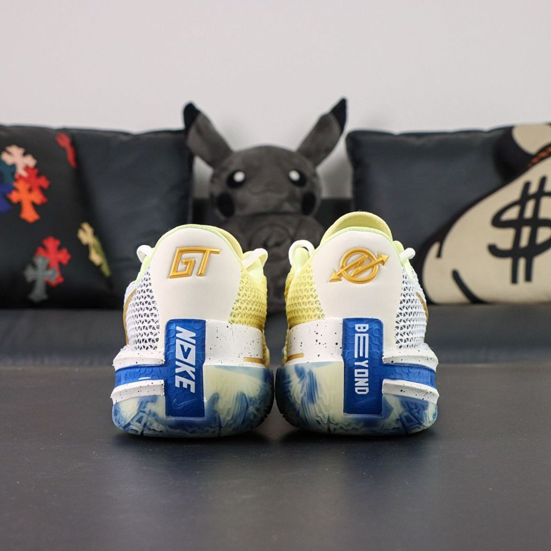 Nike Zoom GT Cut 2 White Black Lime Ice Racer Blue DJ6015-101