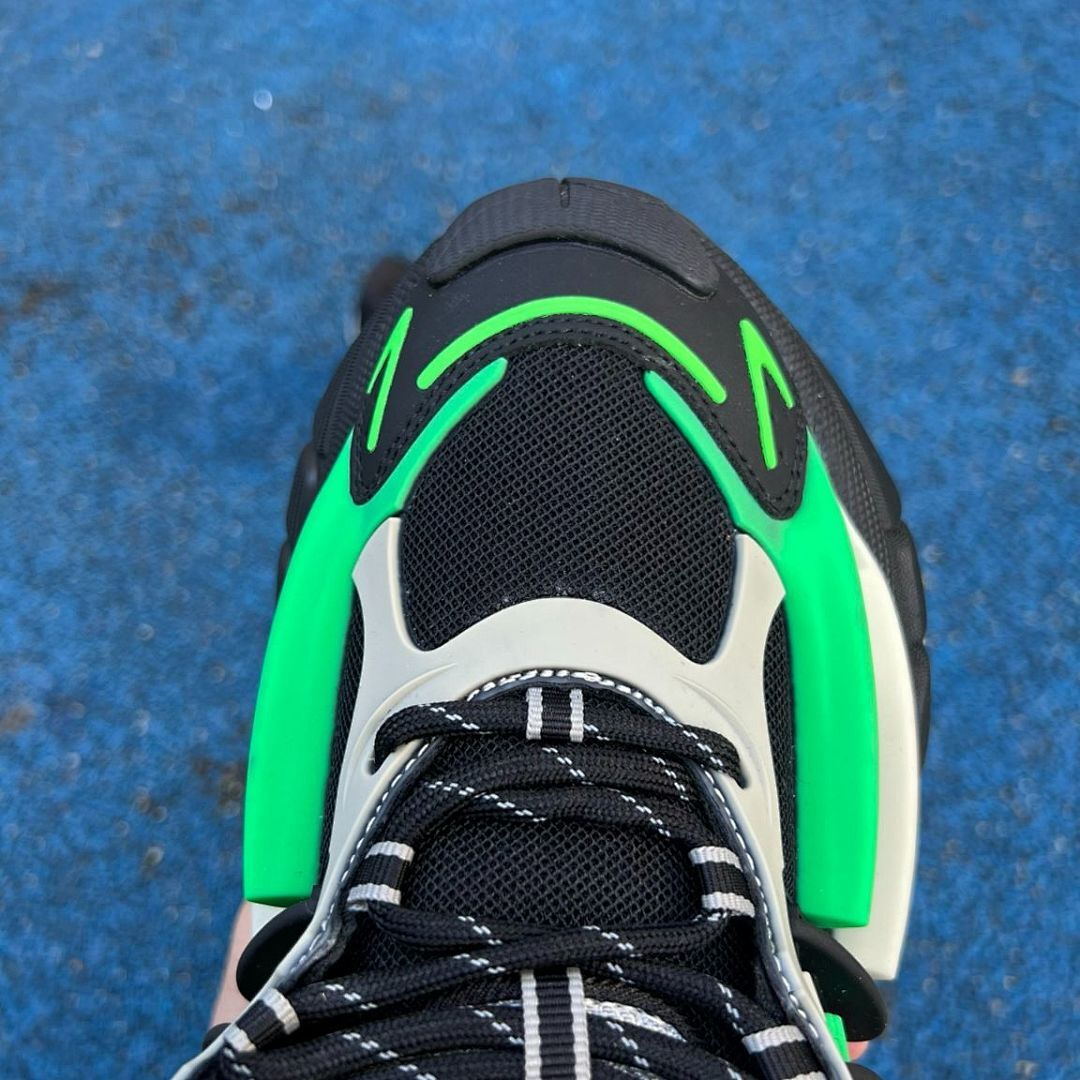 Adidas Response CL Core Black Lucid Green Cloud White ID2176 Men's Women's Retro Running Shoes