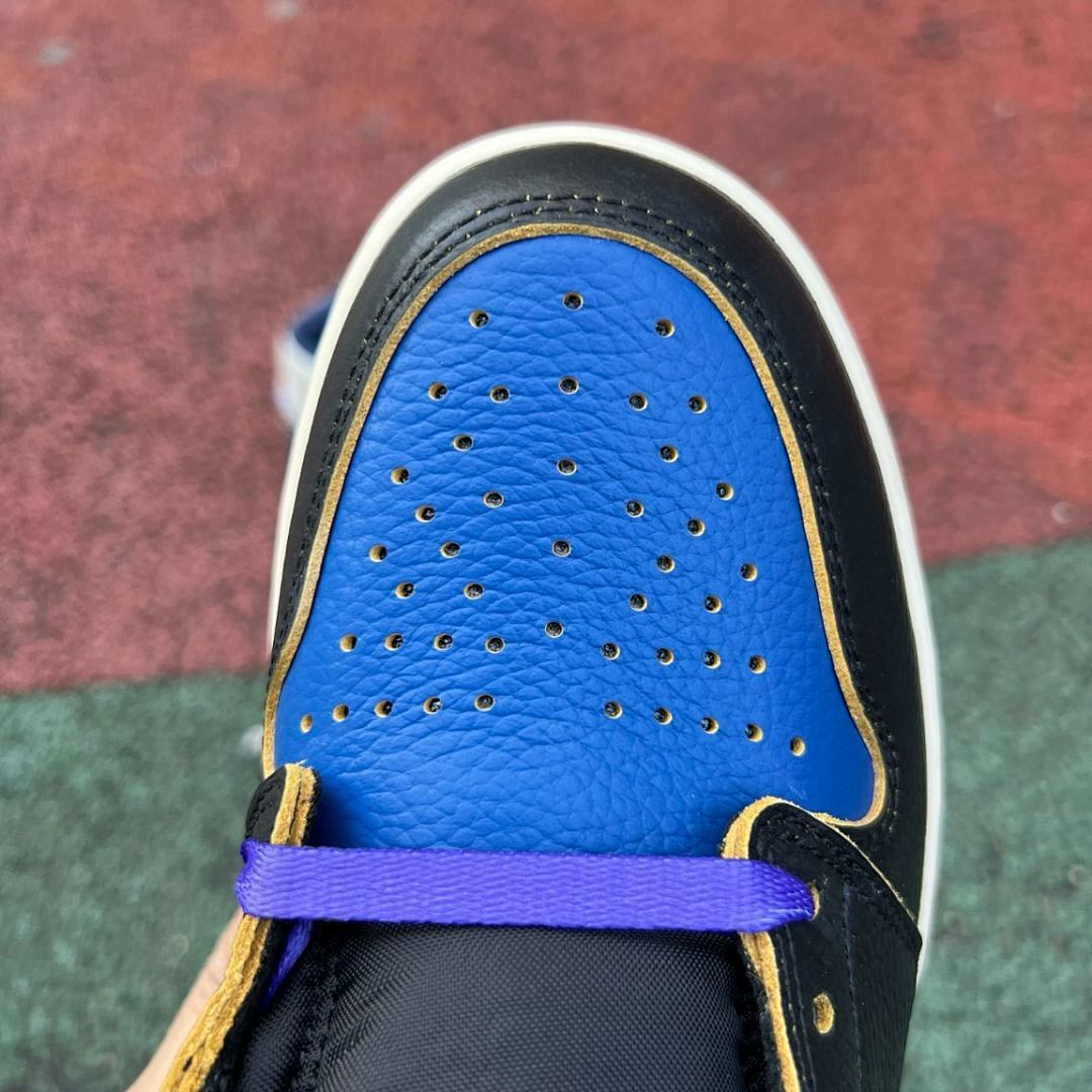 Air Jordan 1 Retro High OG SP Union LA x Fragment Design Royal Blue Black Toe Sample Men's Sneaker (SP26-MNJDLS-473-CHRIS-HIROSHI / TOOLINGCODE: AJ1-NTBF-J-005)