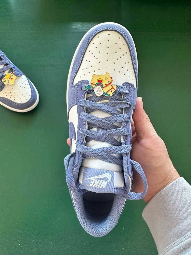 Nike Dunk Low LX Phantom Light Smoke Grey FJ2260-001 Periwinkle Blue Cream Sail Sneakers Shoes Men's Women's