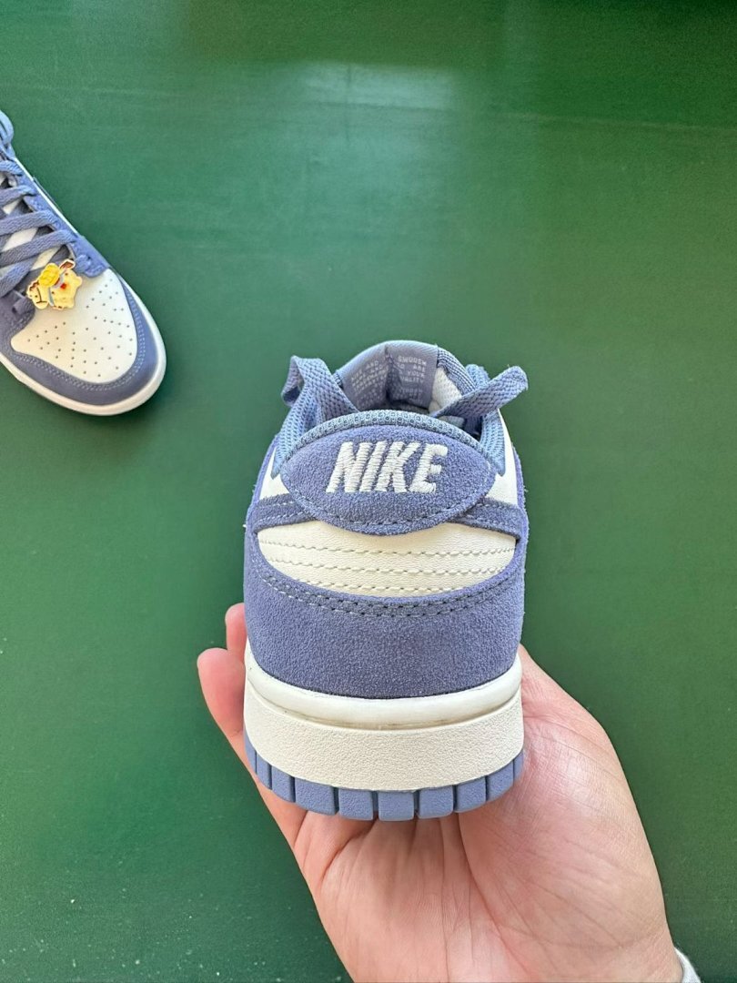 Nike Dunk Low LX Phantom Light Smoke Grey FJ2260-001 Periwinkle Blue Cream Sail Sneakers Shoes Men's Women's
