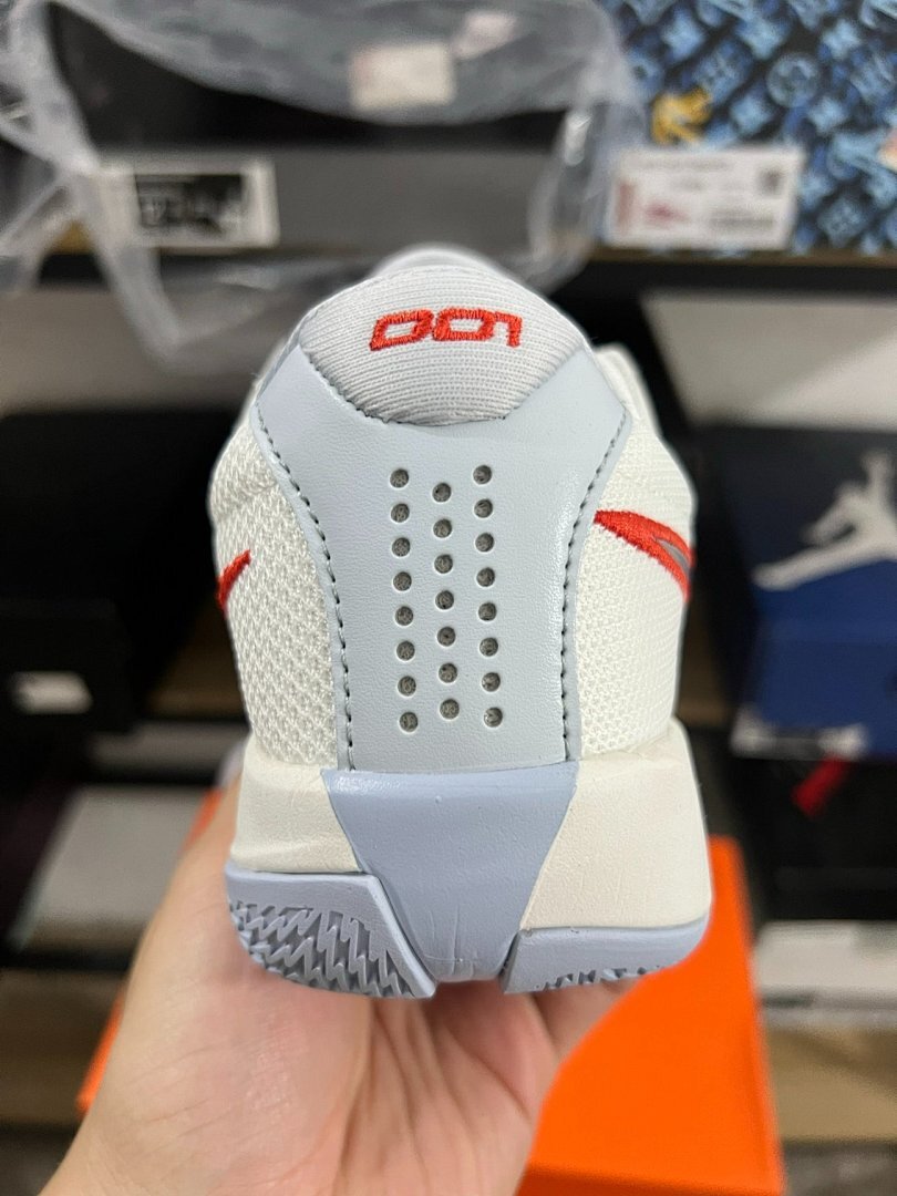Nike GT Cut Academy Basketball Shoes Men's White University Red Metallic Silver Athletic Sneakers FJ9299-100