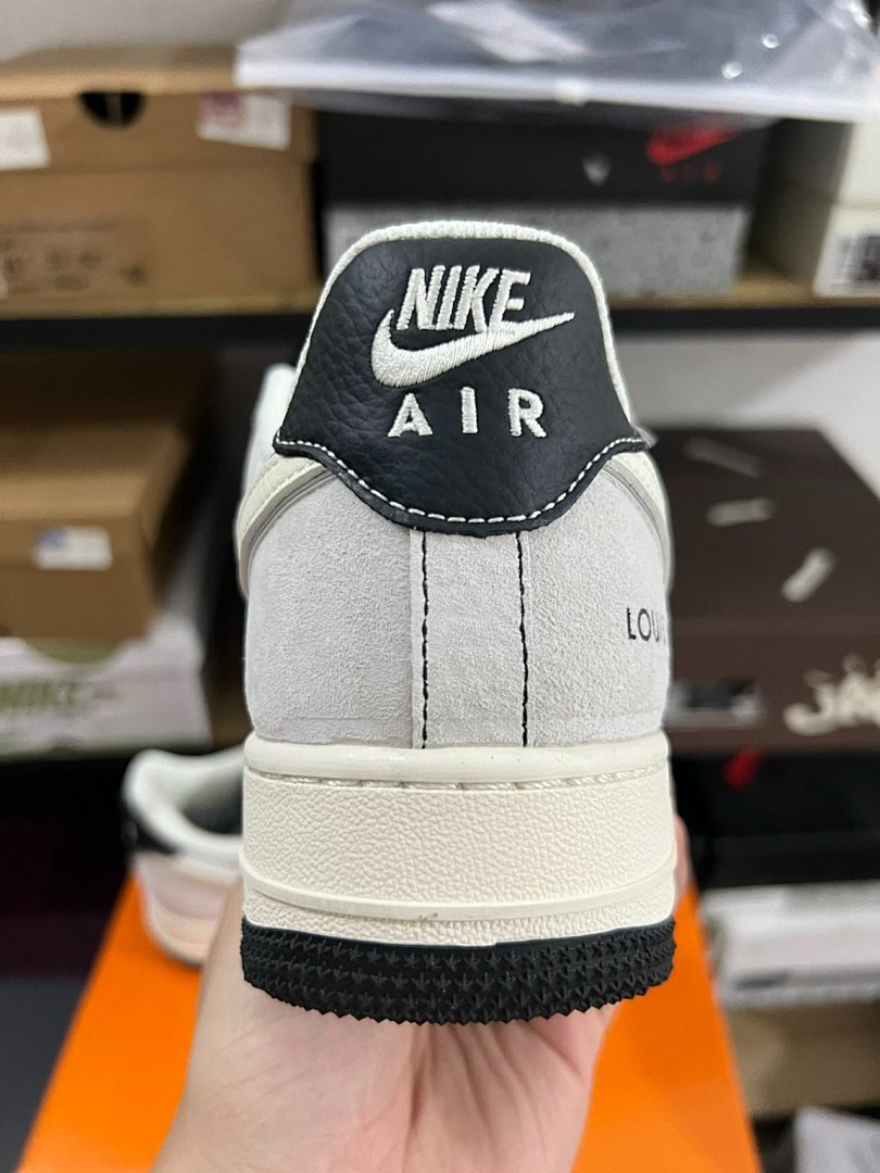 Louis Vuitton Nike Air Force 1 Low Virgil Abloh White Monogram N190 Sneakers Shoes