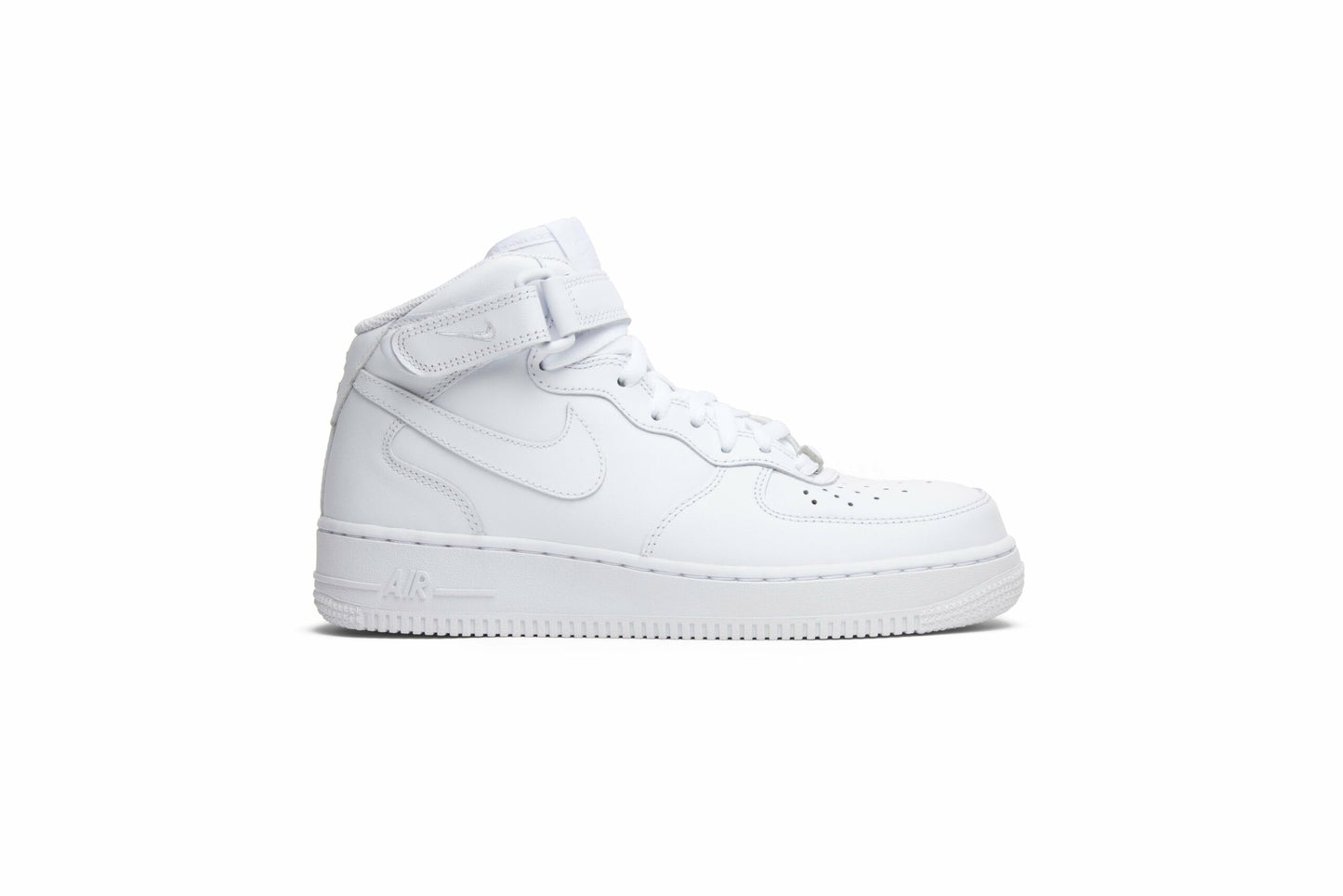 ( Women ) Nike Air Force 1 Mid 07 Leather 'Triple White' 366731-100