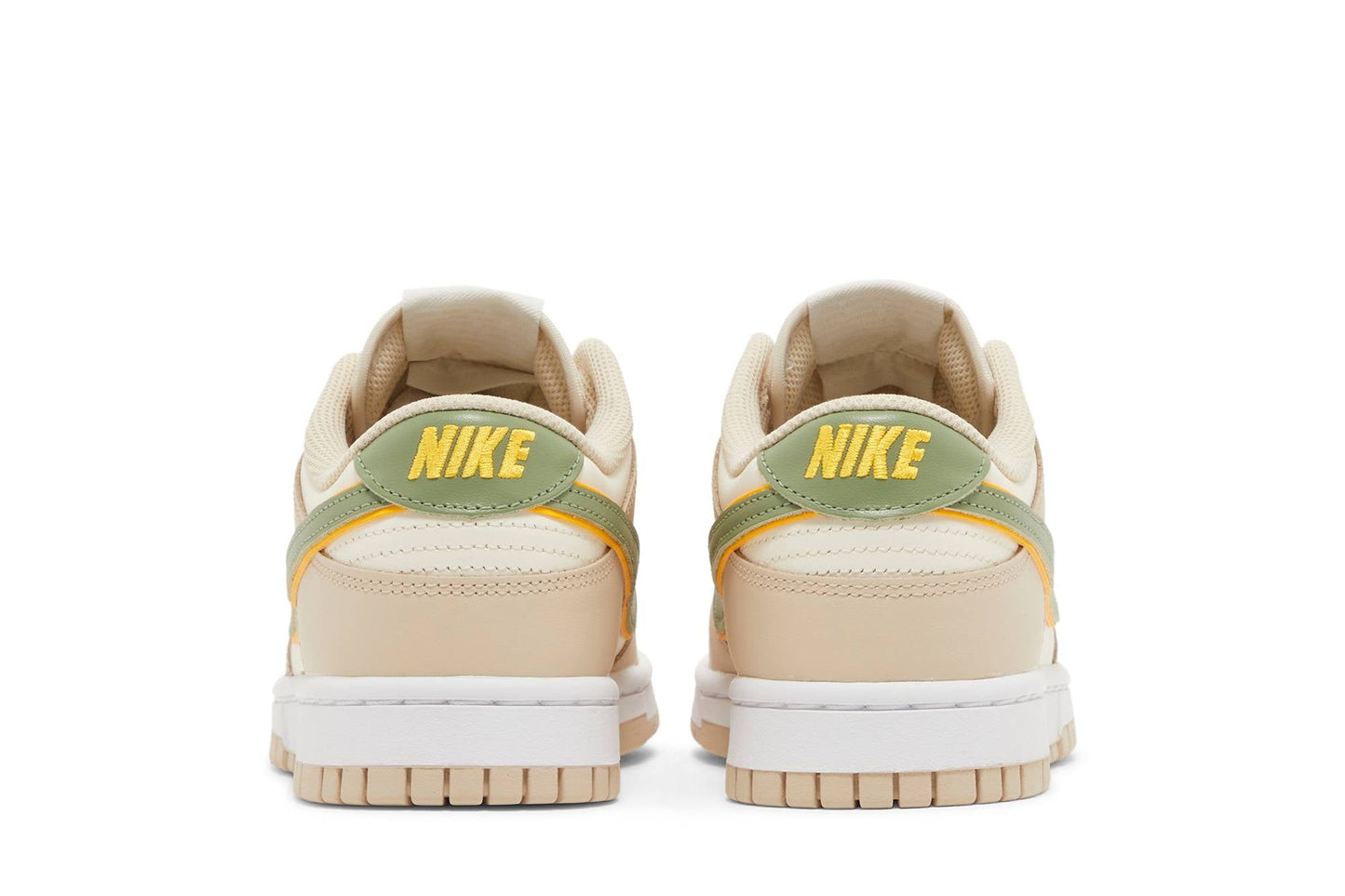 ( Women ) Nike Dunk Low Pale Ivory Oil Green FQ6869-131
