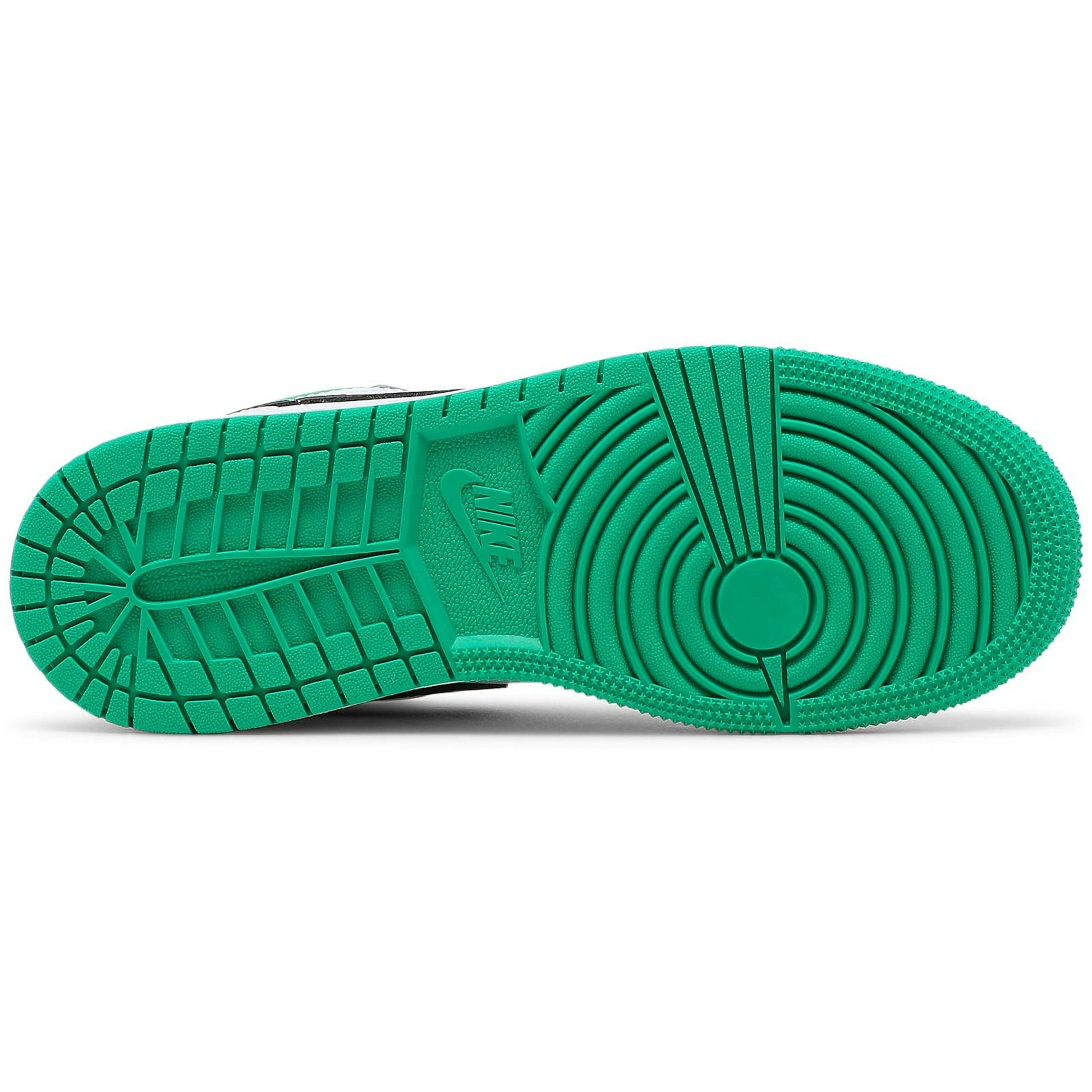 ( Grade School ) Air Jordan 1 Low 'White Lucky Green' 553560-129