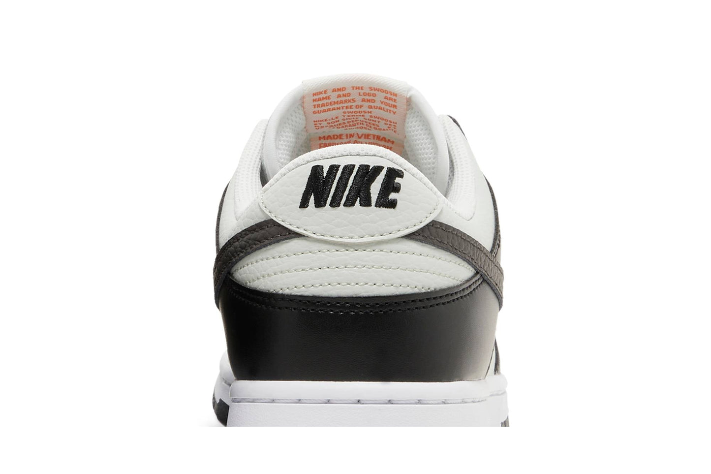 Nike Dunk Low 'Grey Black Orange Mini Swoosh' FN7808-001