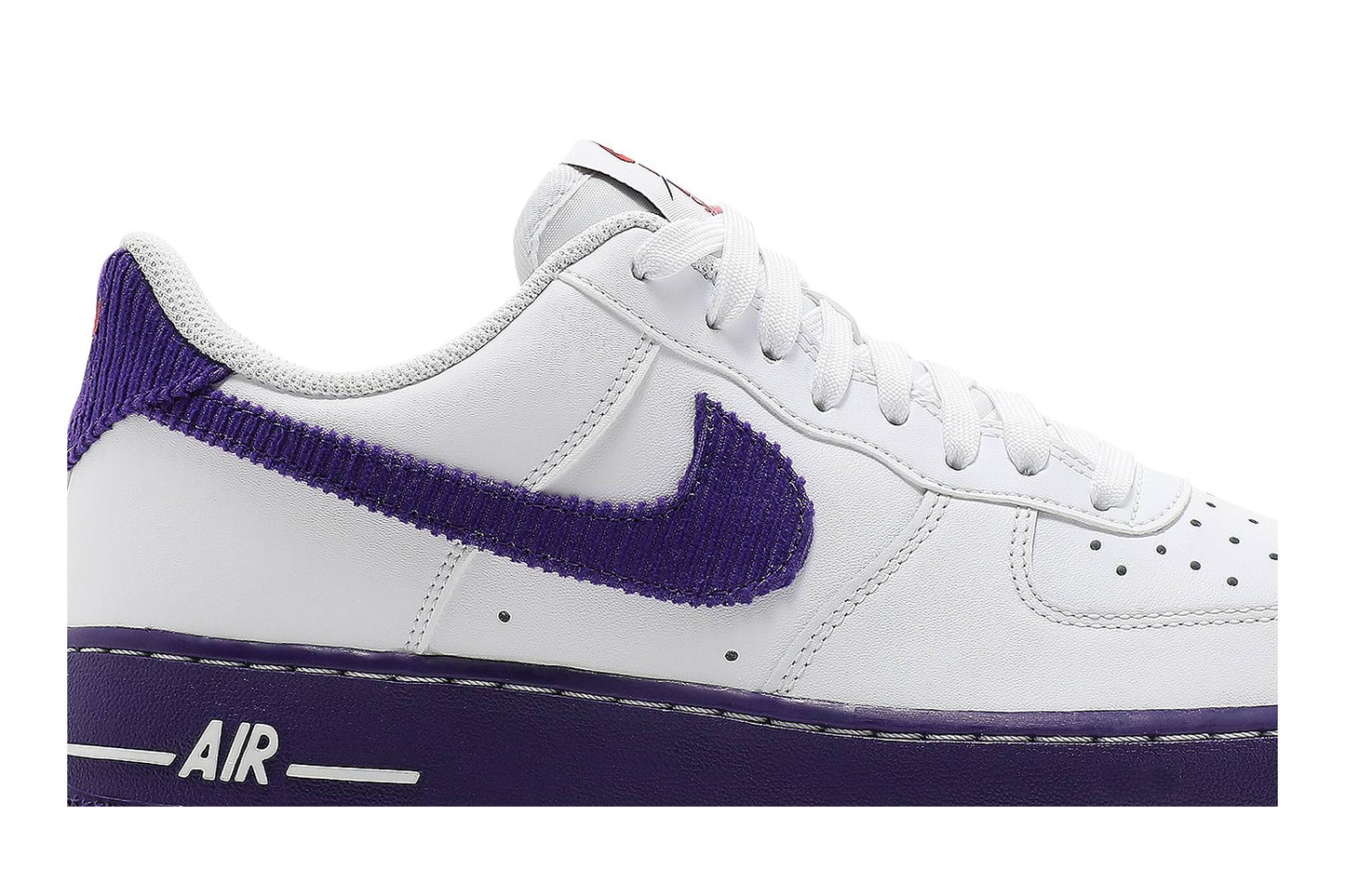 Nike Air Force 1 07 LV8 EMB White Court Purple DB0264-100