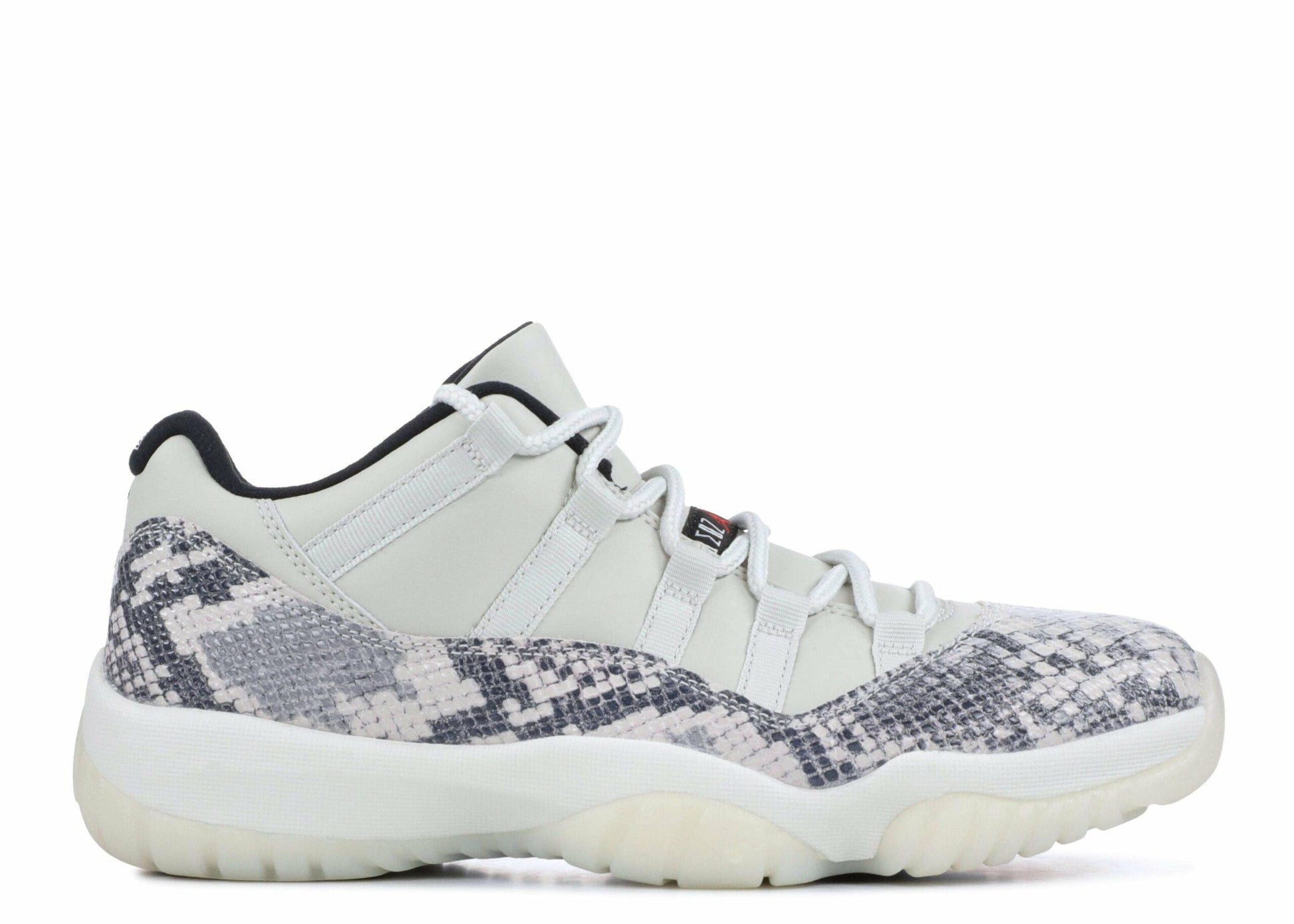 Air Jordan 11 Retro Low 'Light Bone Snakeskin' Unfading Sneaker
