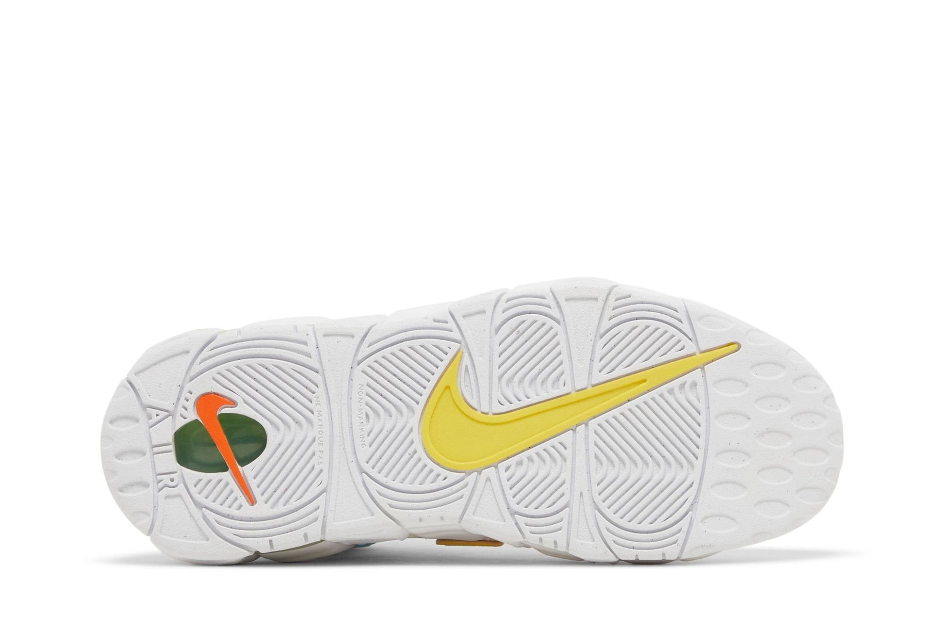 ( Grade School ) Nike Air More Uptempo White Rainbow FJ4624-100