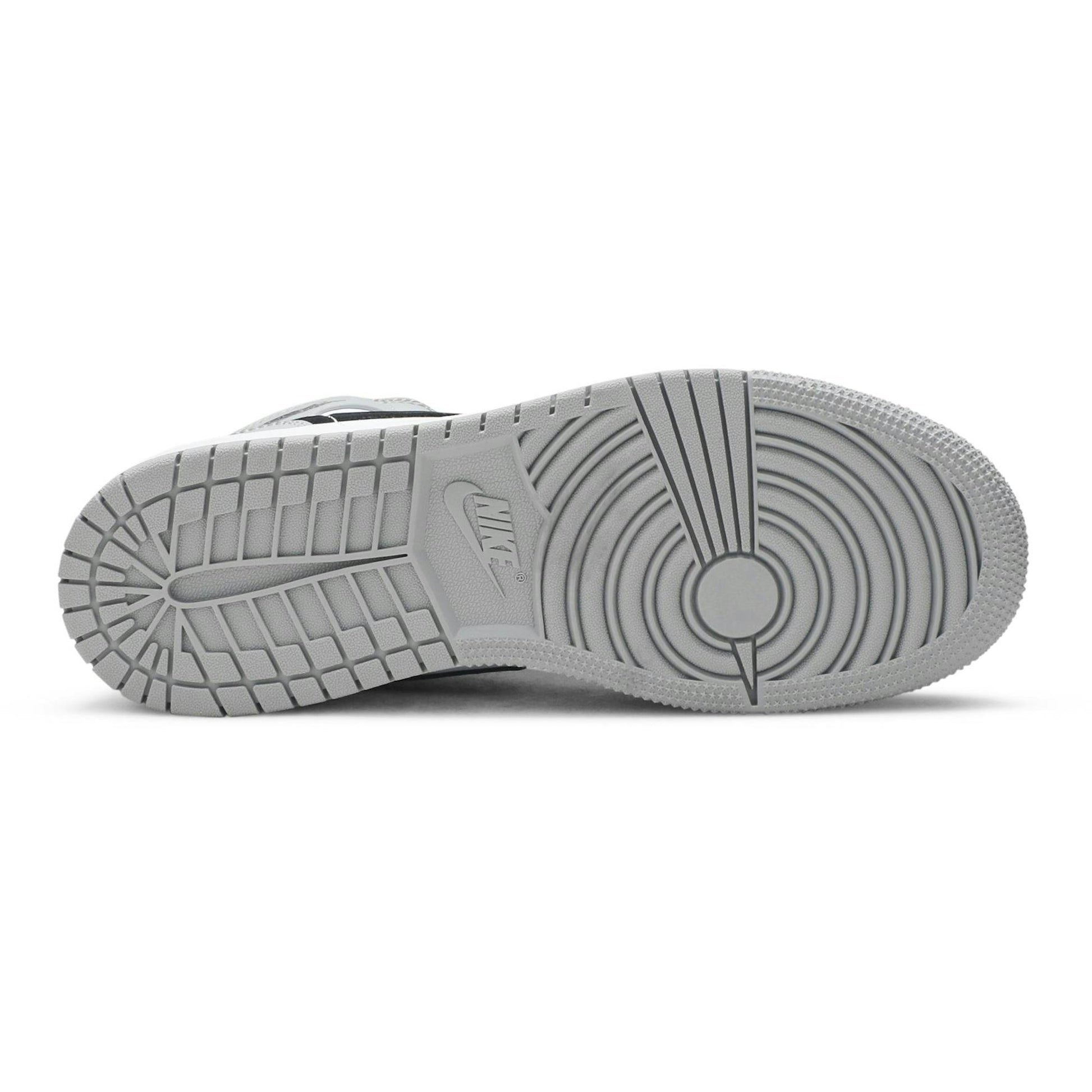 ( Grade School ) Air Jordan 1 Mid 'Light Smoke Grey' 554725-092