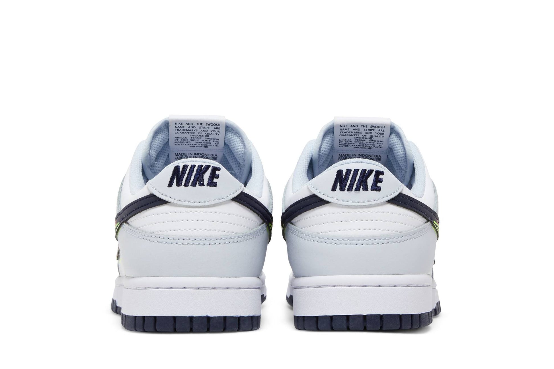 Nike Dunk Low 3D Swoosh White Grey Navy DV6482-100