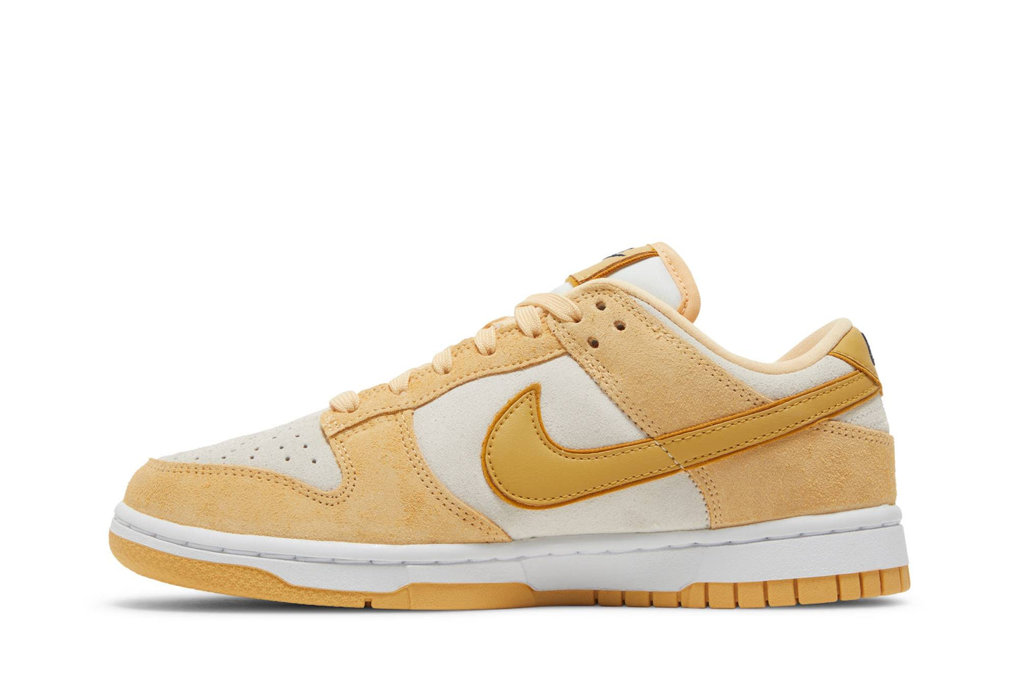 ( Women ) Nike Dunk Low Gold Suede DV7411-200