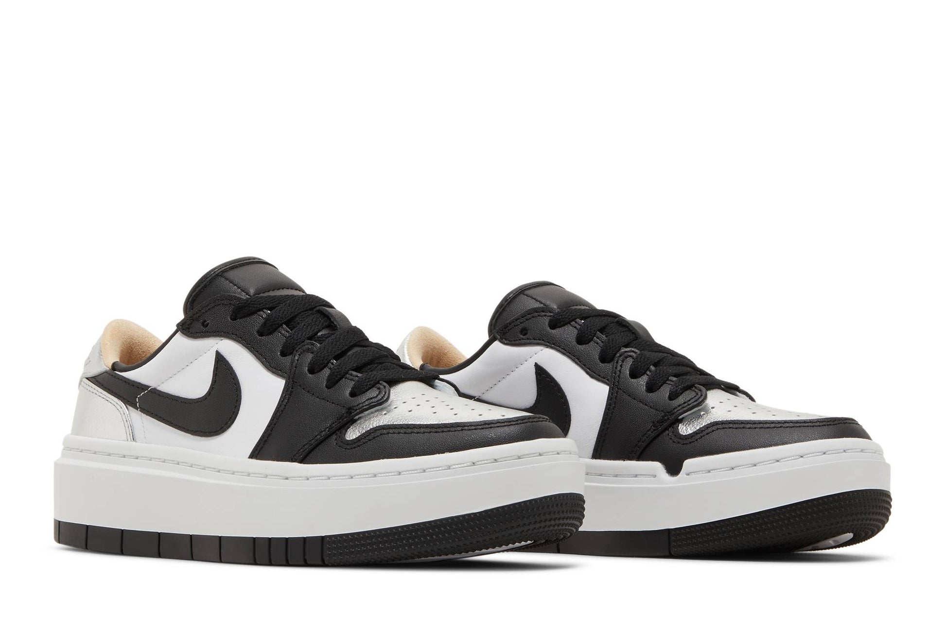 ( Women ) Air Jordan 1 Low Elevate Silver Toe DQ8561-001