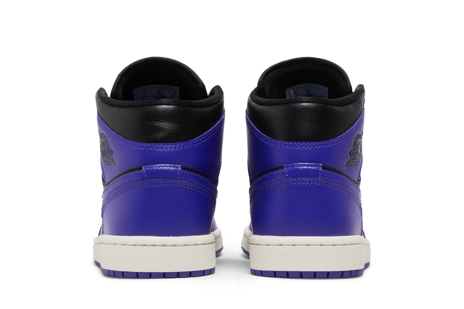 ( Women ) Air Jordan 1 Mid 'Purple And Black' BQ6472-051