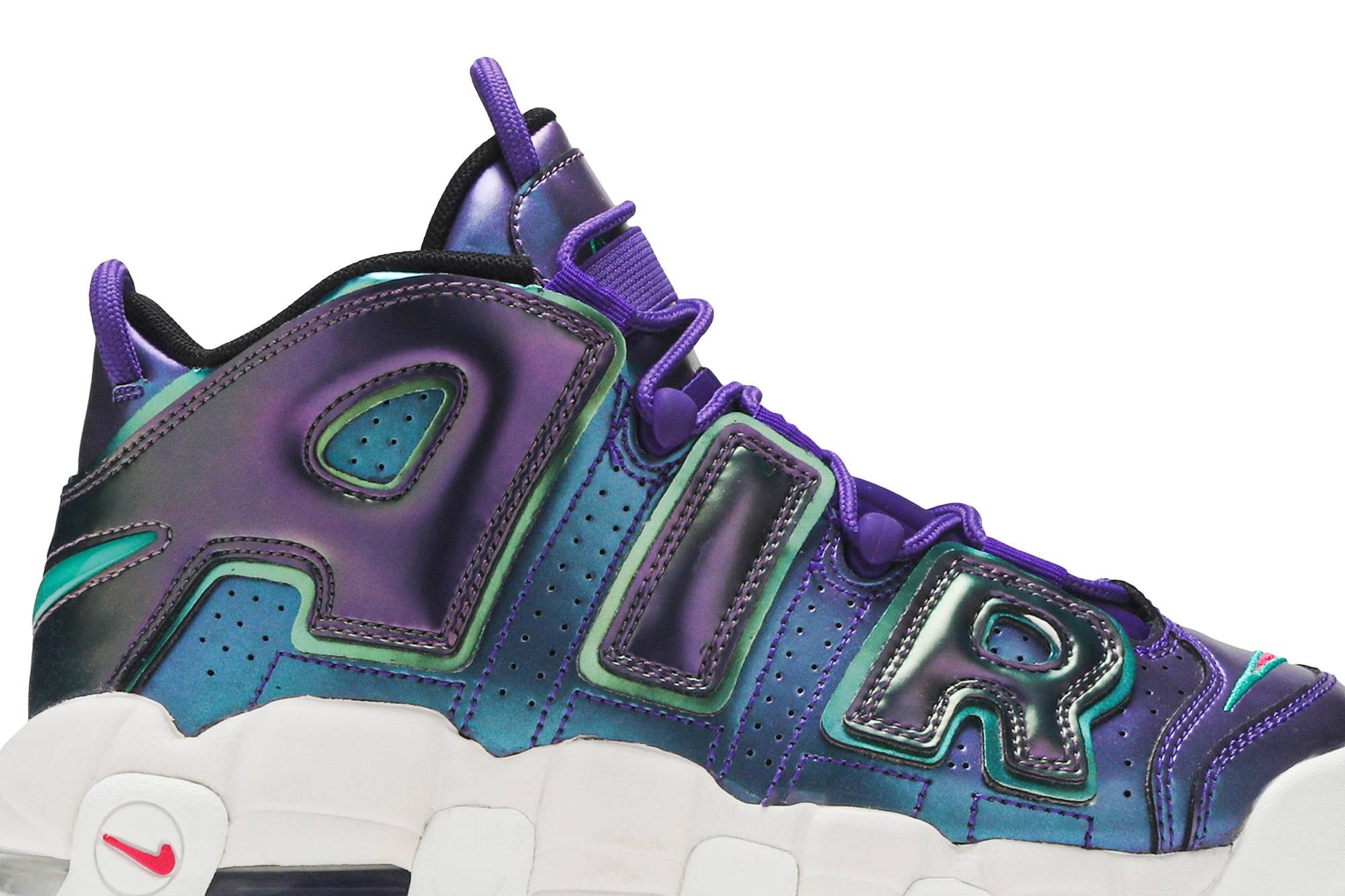 ( Grade School ) Nike Air More Uptempo Iridescent Purple 922845-500