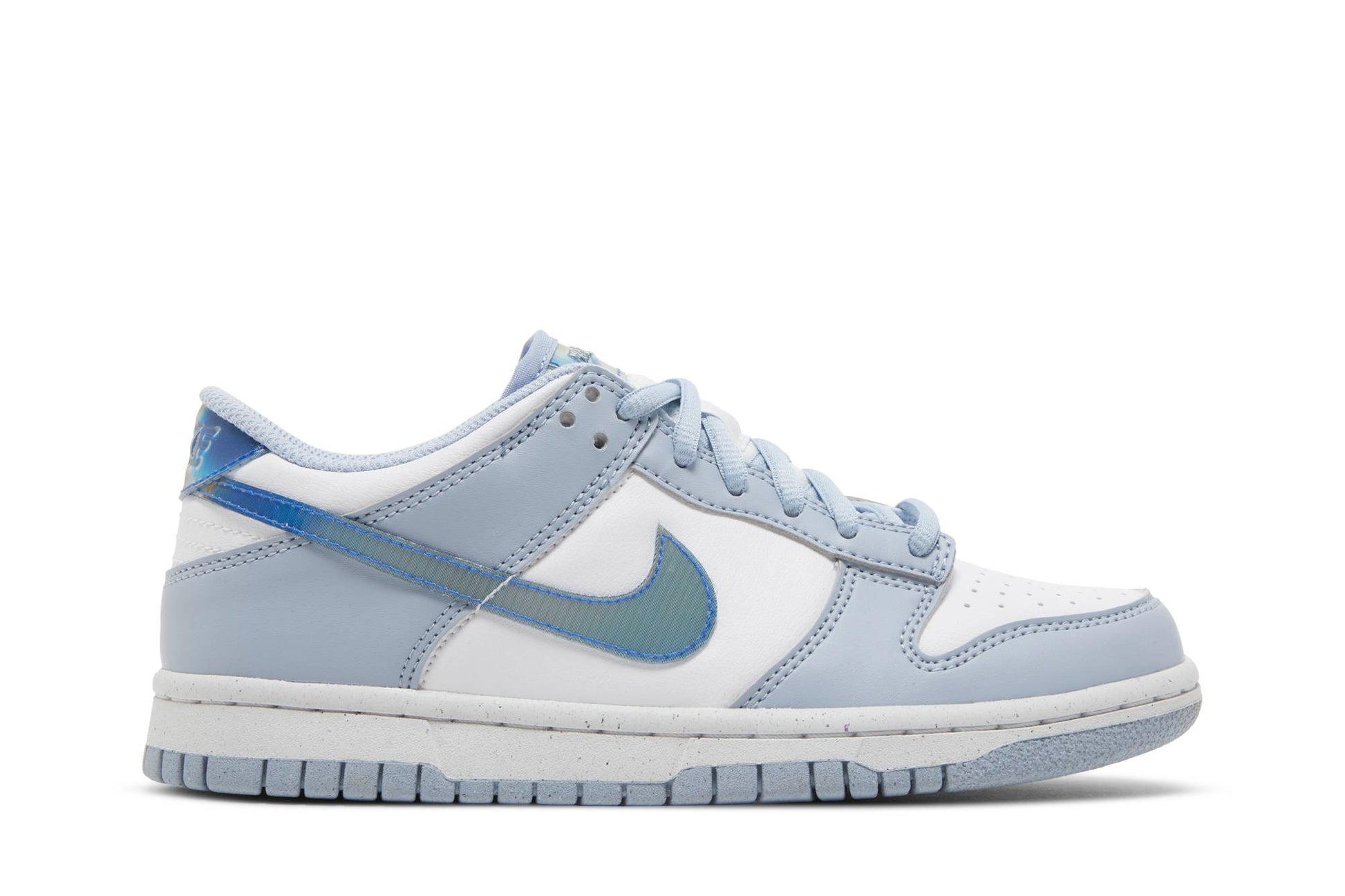 ( Grade School ) Nike Dunk Low Next Nature 'Blue Whisper Lenticular' FJ4668-400