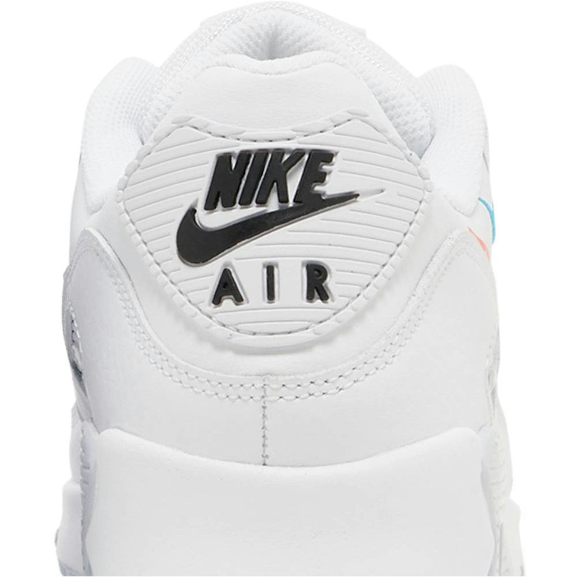 Nike Air Max 90 'Multi Swoosh – White Bright Crimson' FJ4223-100