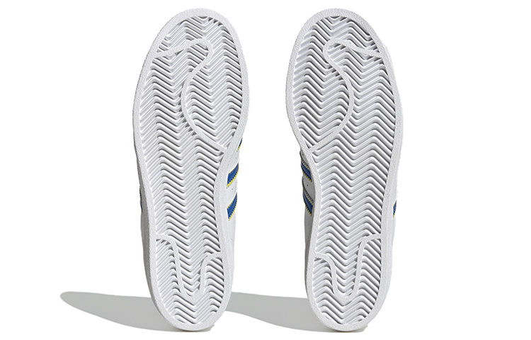 ( Women ) Adidas Originals Superstar White Blue HQ1939