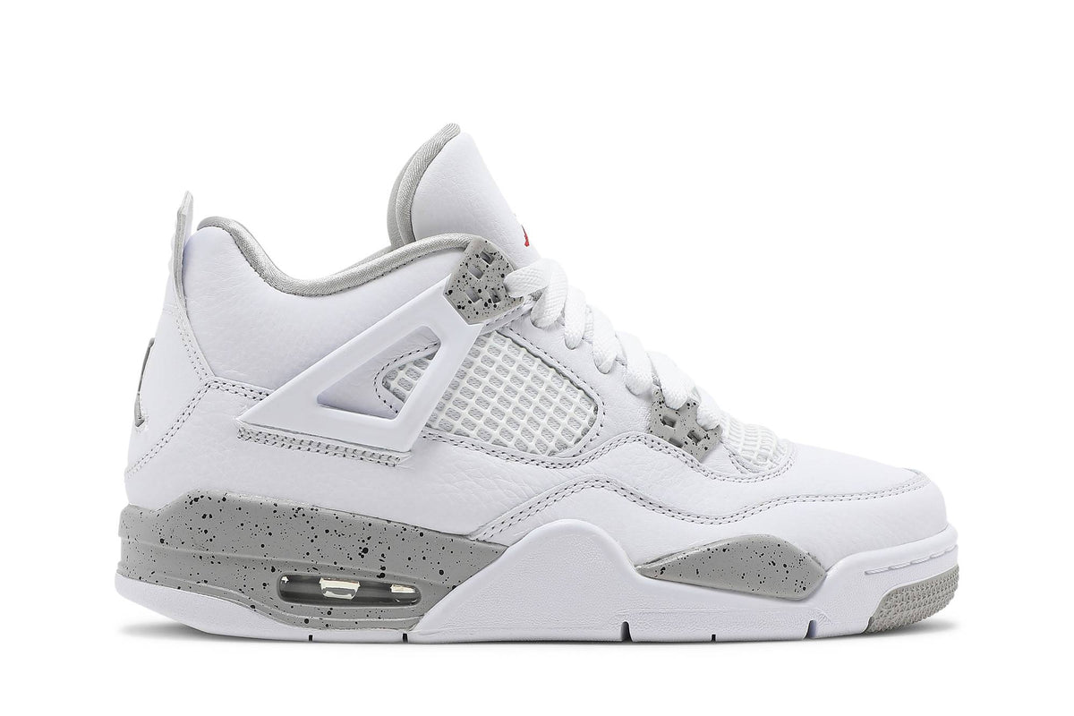 ( Grade School ) Air Jordan 4 Retro White Oreo DJ4699-100