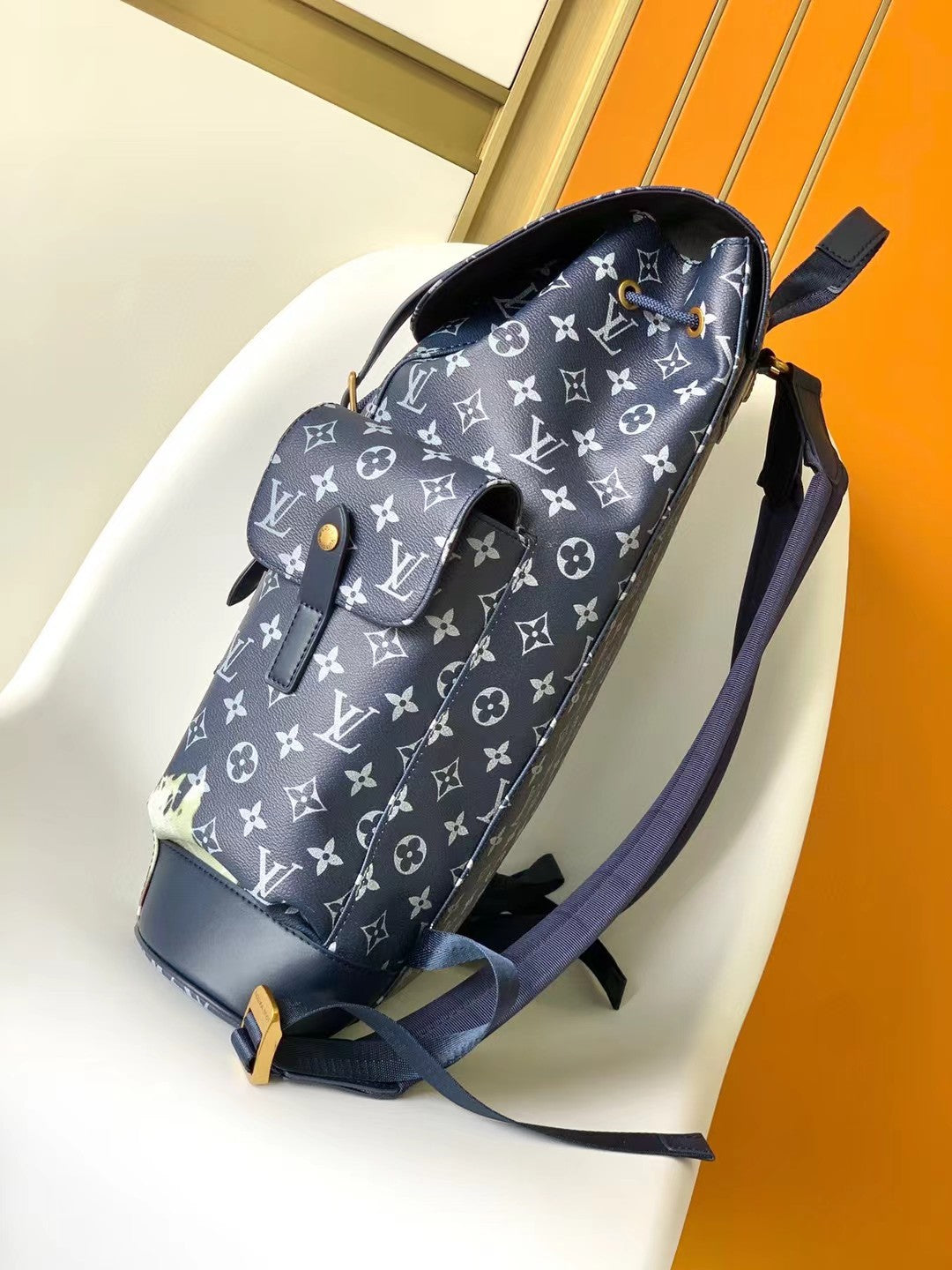 Louis Vuitton Christopher MM Backpack Monogram Dust Canvas