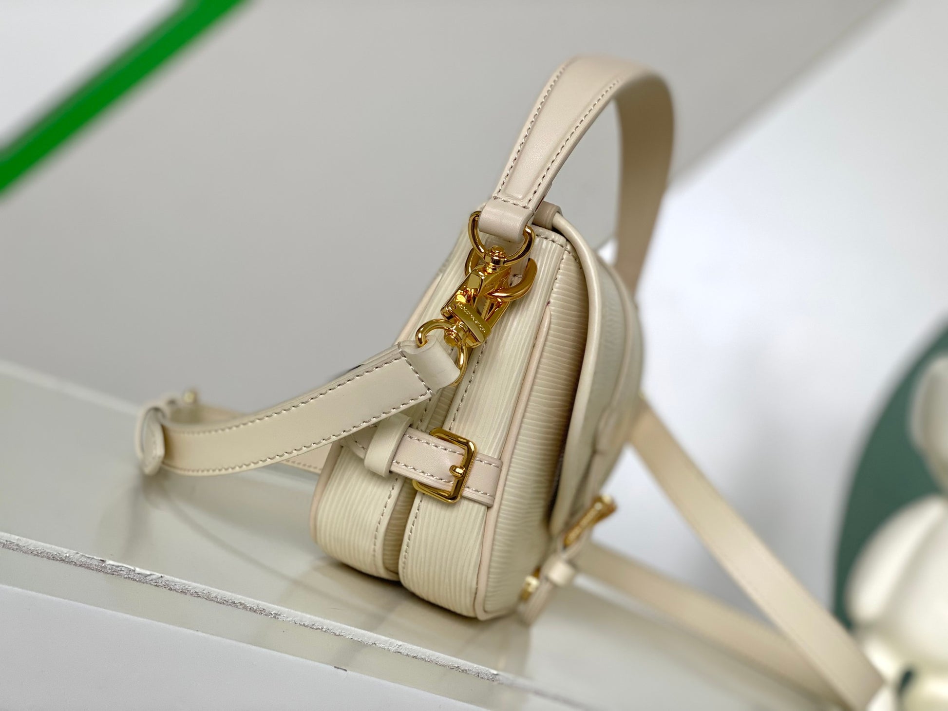 Mulberry Small Amberley Leather Satchel Bag - Neutral Beige