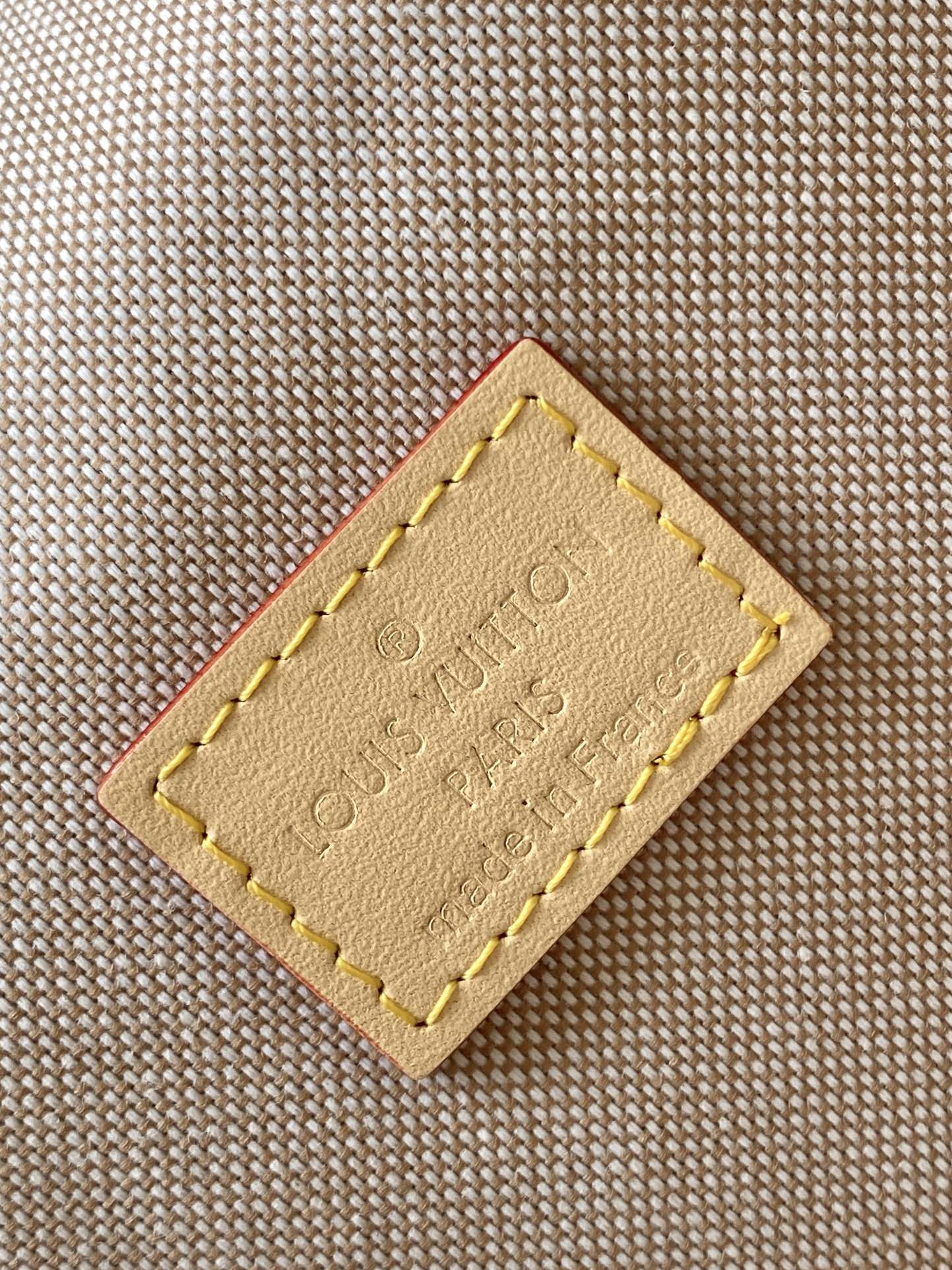 Louis Vuitton Pastel Checkerboard Crossbody Handbag with Gold Chain Detail