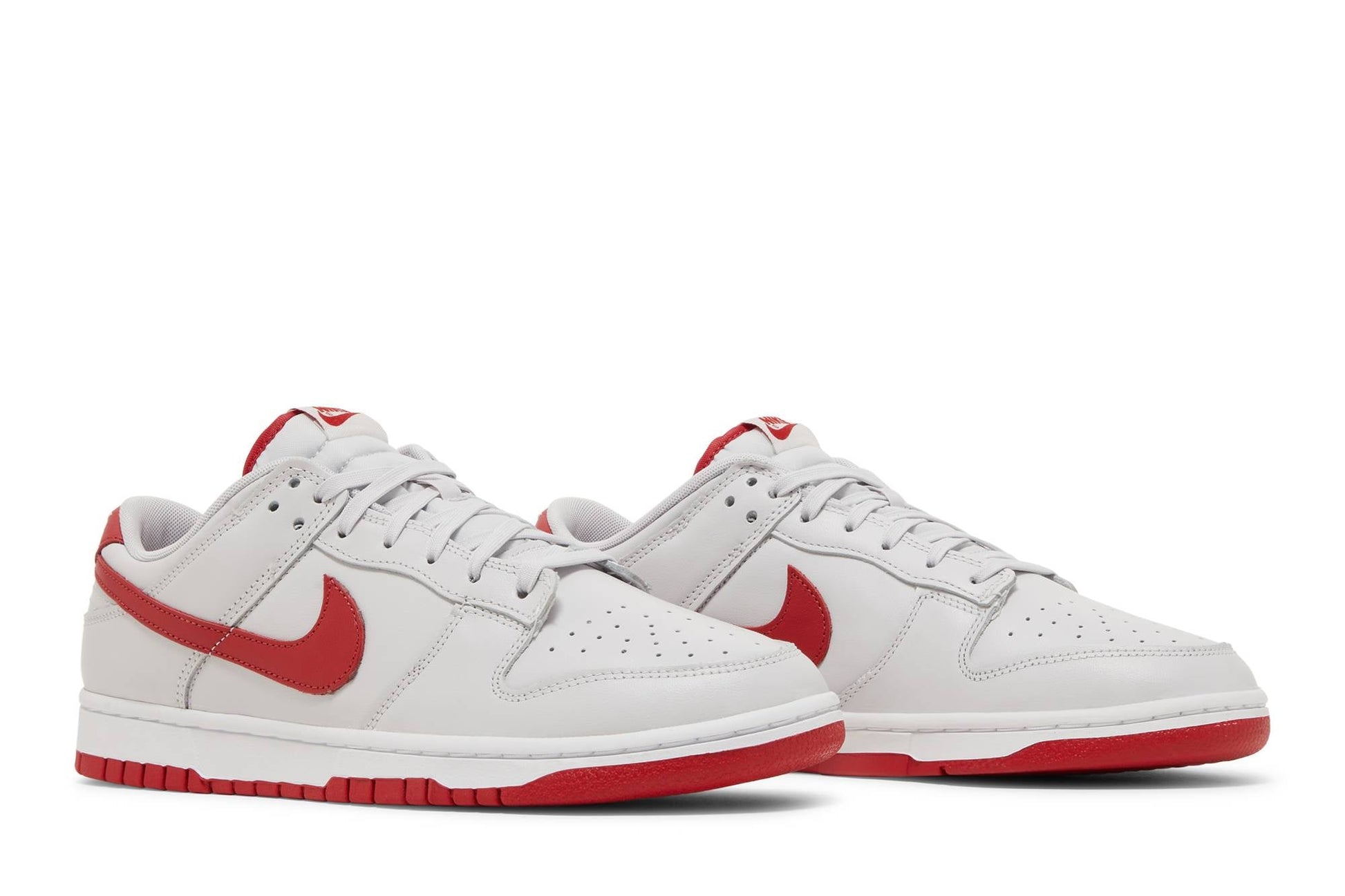 Nike Dunk Low Vast Grey Varsity Red FJ0832-011