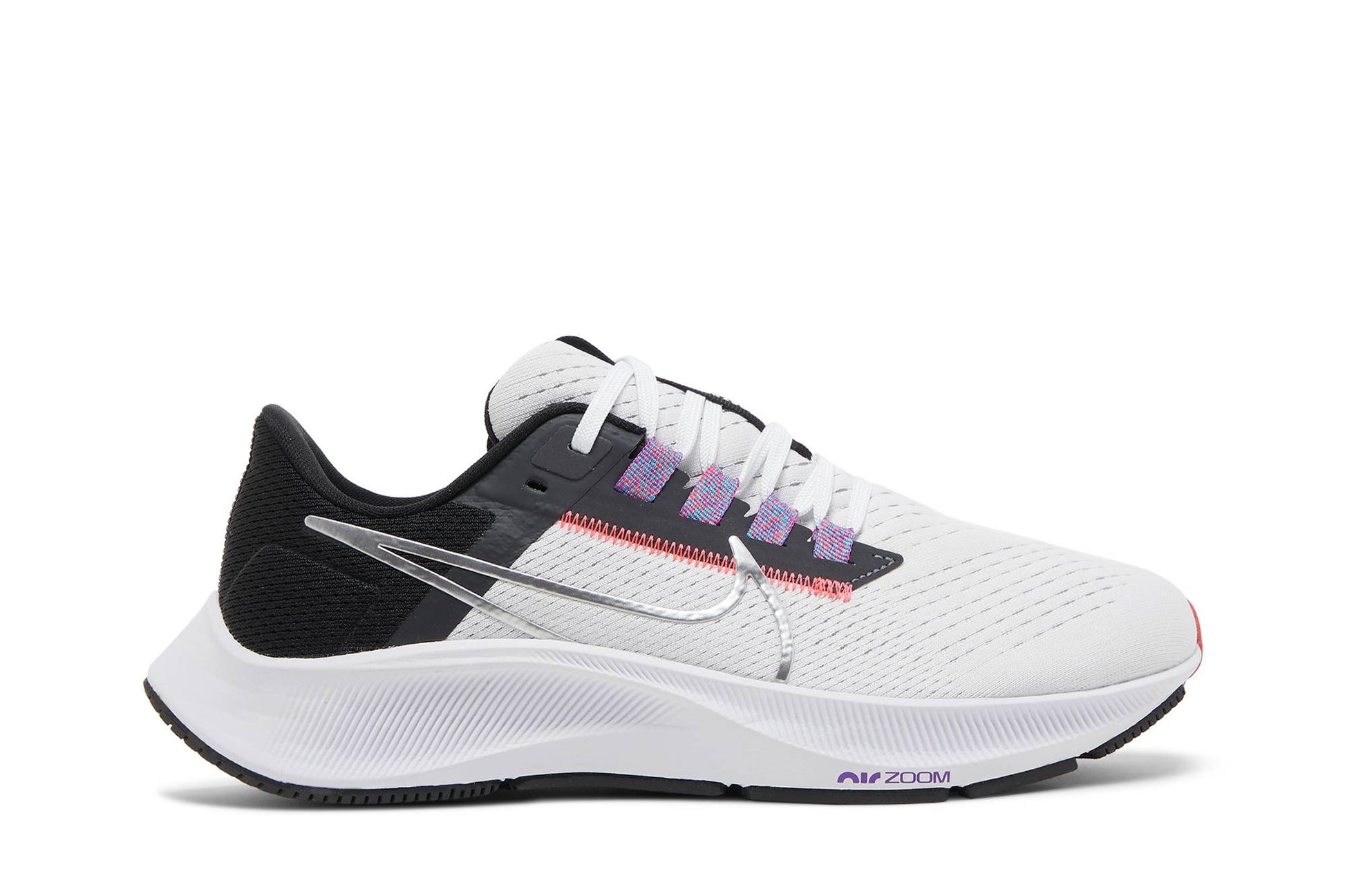 ( Women ) Nike Air Zoom Pegasus 38 White Metallic Silver CW7358-101