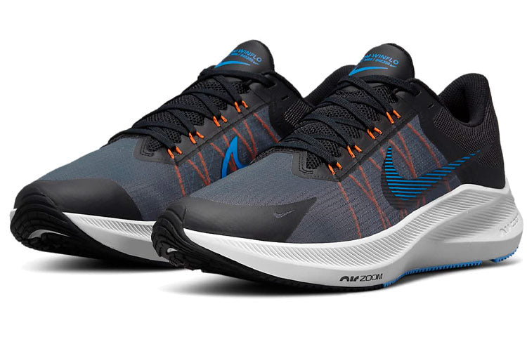Nike Air Zoom Winflo 8 'Black Gray Blue' CW3419-007