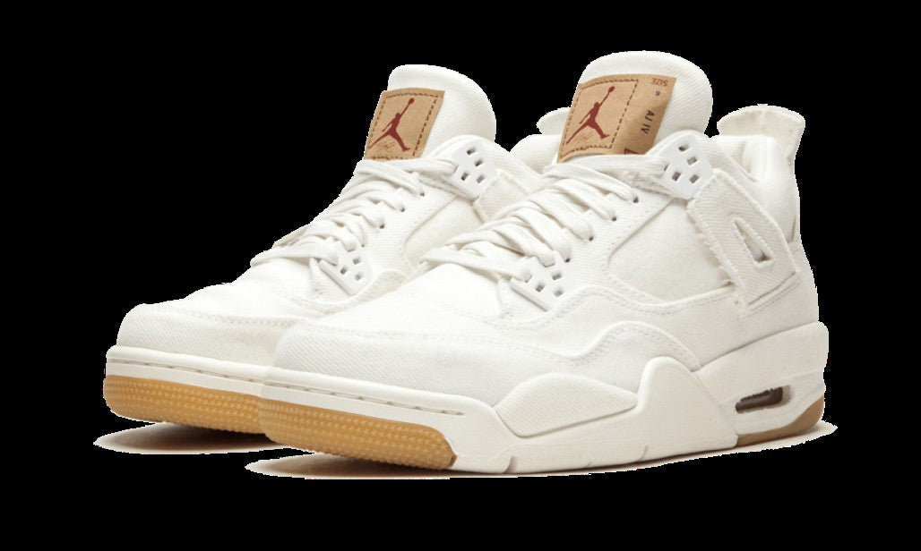Air Jordan 4 Retro White Denim X Levi's