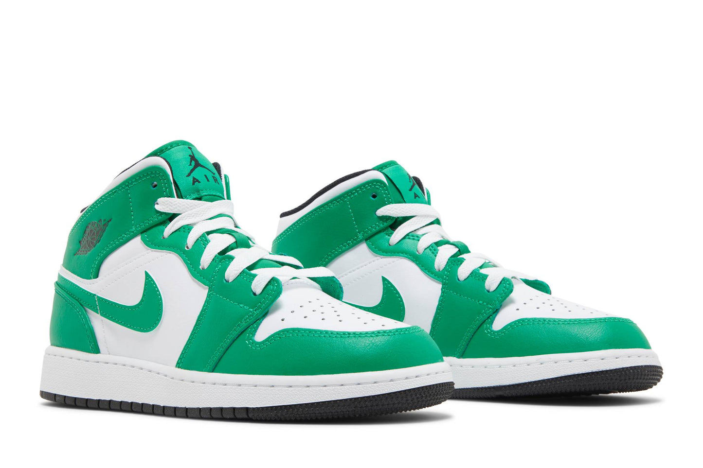 ( Grade School ) Air Jordan 1 Mid Lucky Green DQ8423-301
