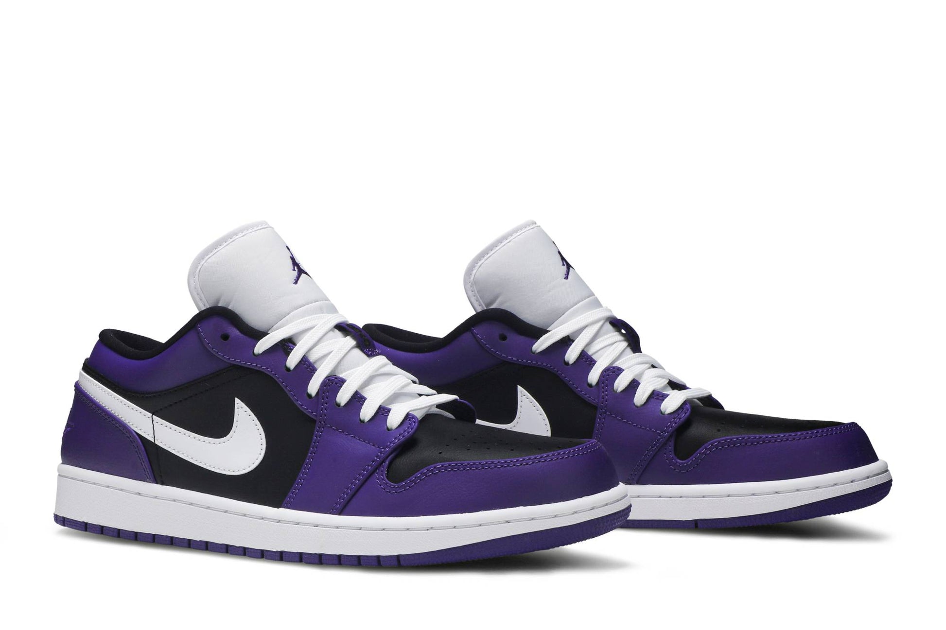 Air Jordan 1 Low Court Purple Black 553558-501